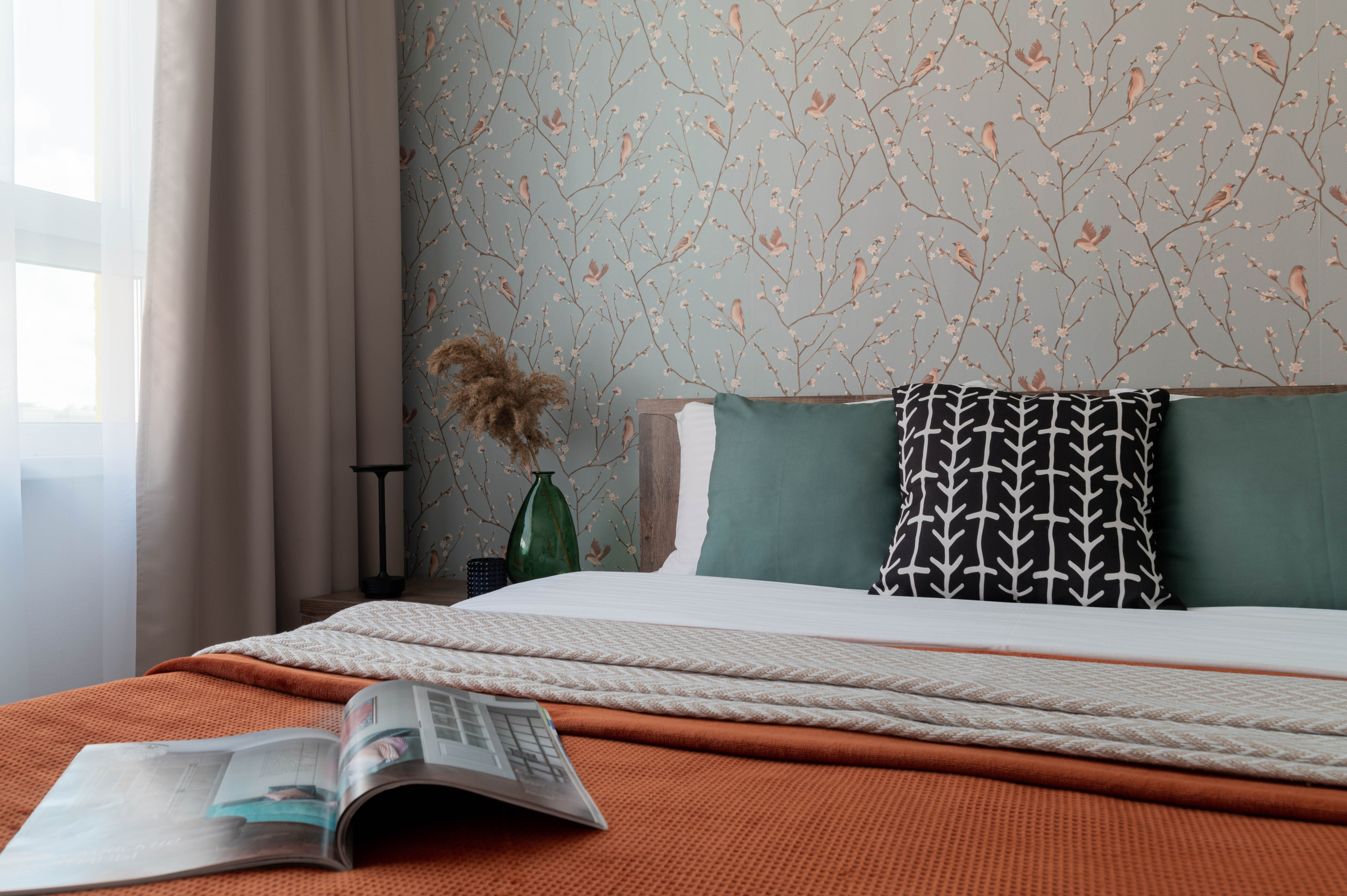 Съемка 1-к квартиры для посуточной аренды ЖК «Волга Парк». Интерьерный фотограф в Ярославле. Вероника Лазыкина