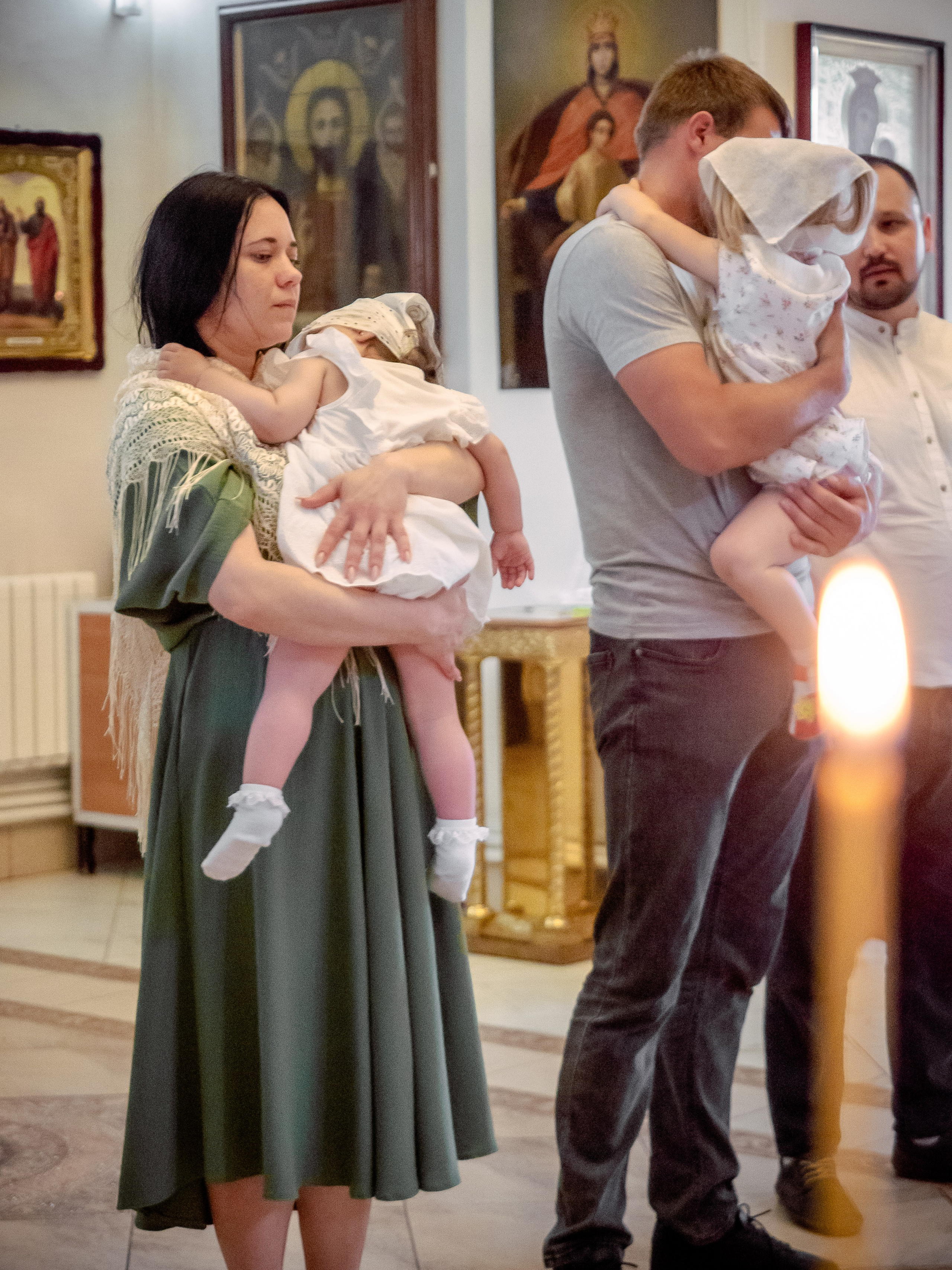 Крещение. Семейный фотограф в Марксе Светлана Шибаршина