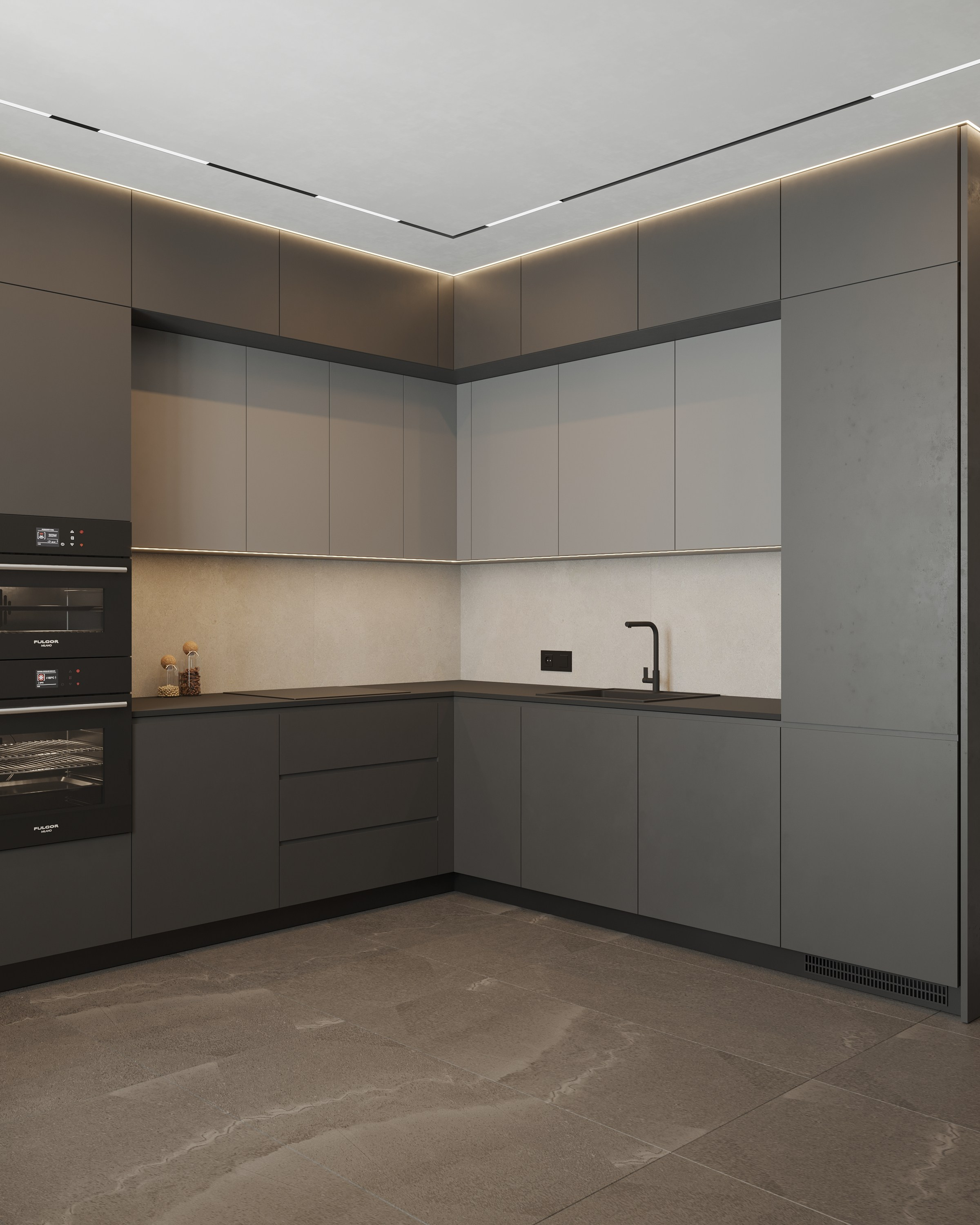 ЖК «Приморский квартал» / Санкт-Петербург / 45 кв. м. Ксения Барабаш дизайнер интерьера в Санкт-Петербурге