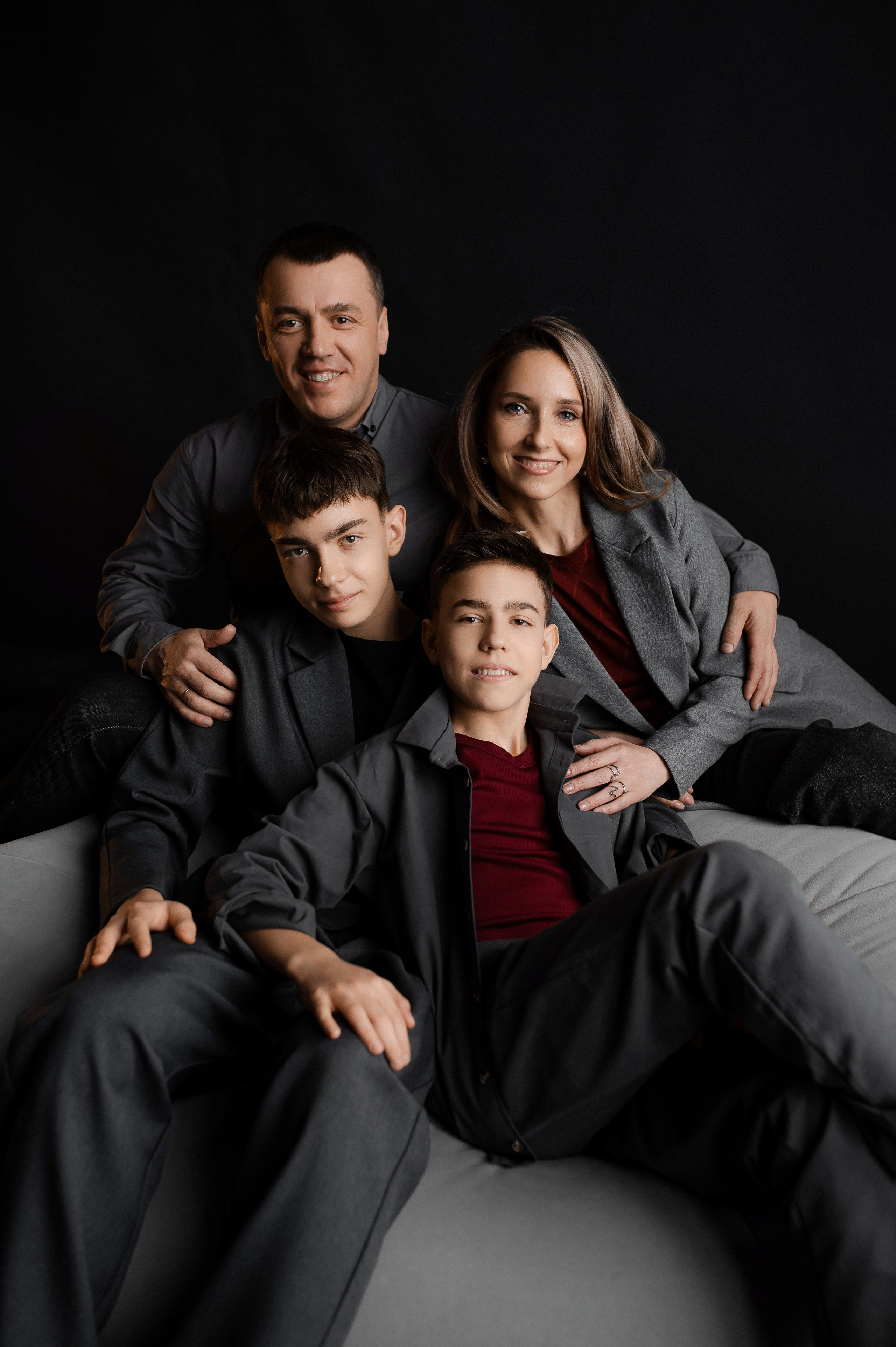 Семейная в студии. Фотограф Алексин, Тула