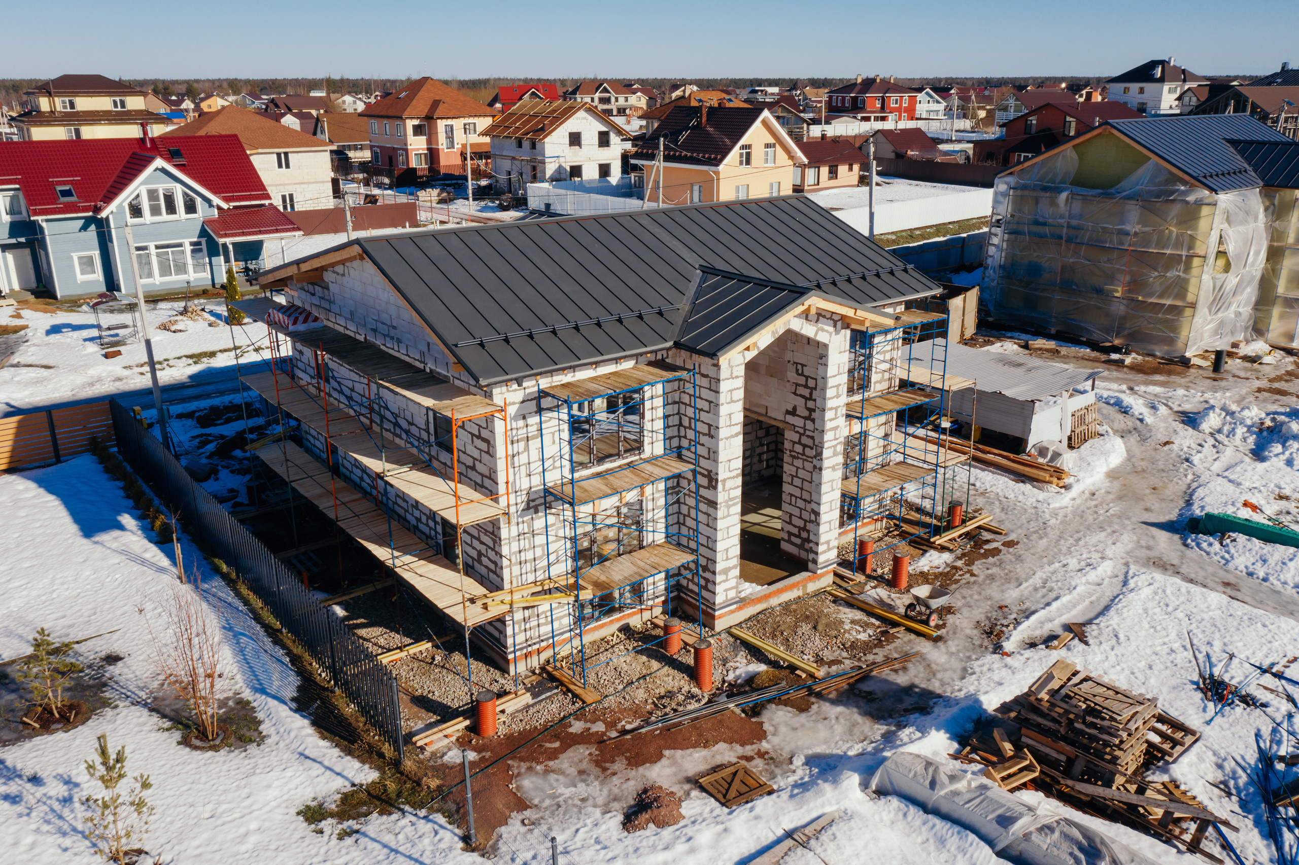 Ход строительства. Reportage and Real Estate Photographer