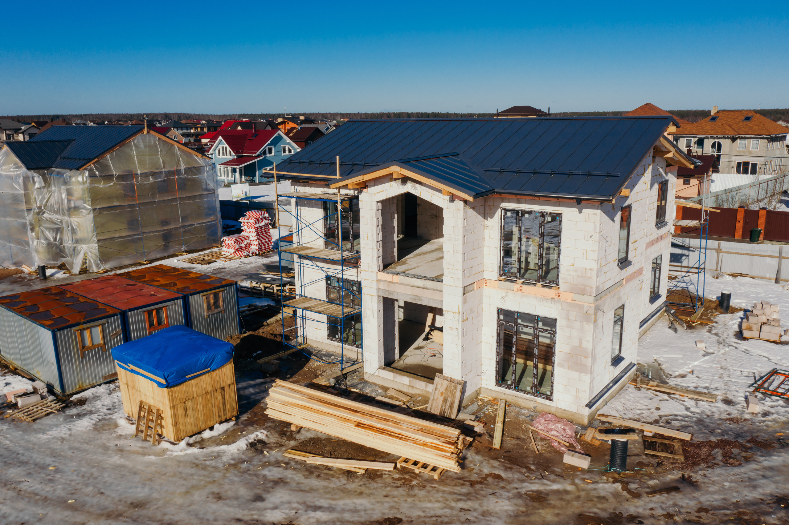 Ход строительства. Reportage and Real Estate Photographer