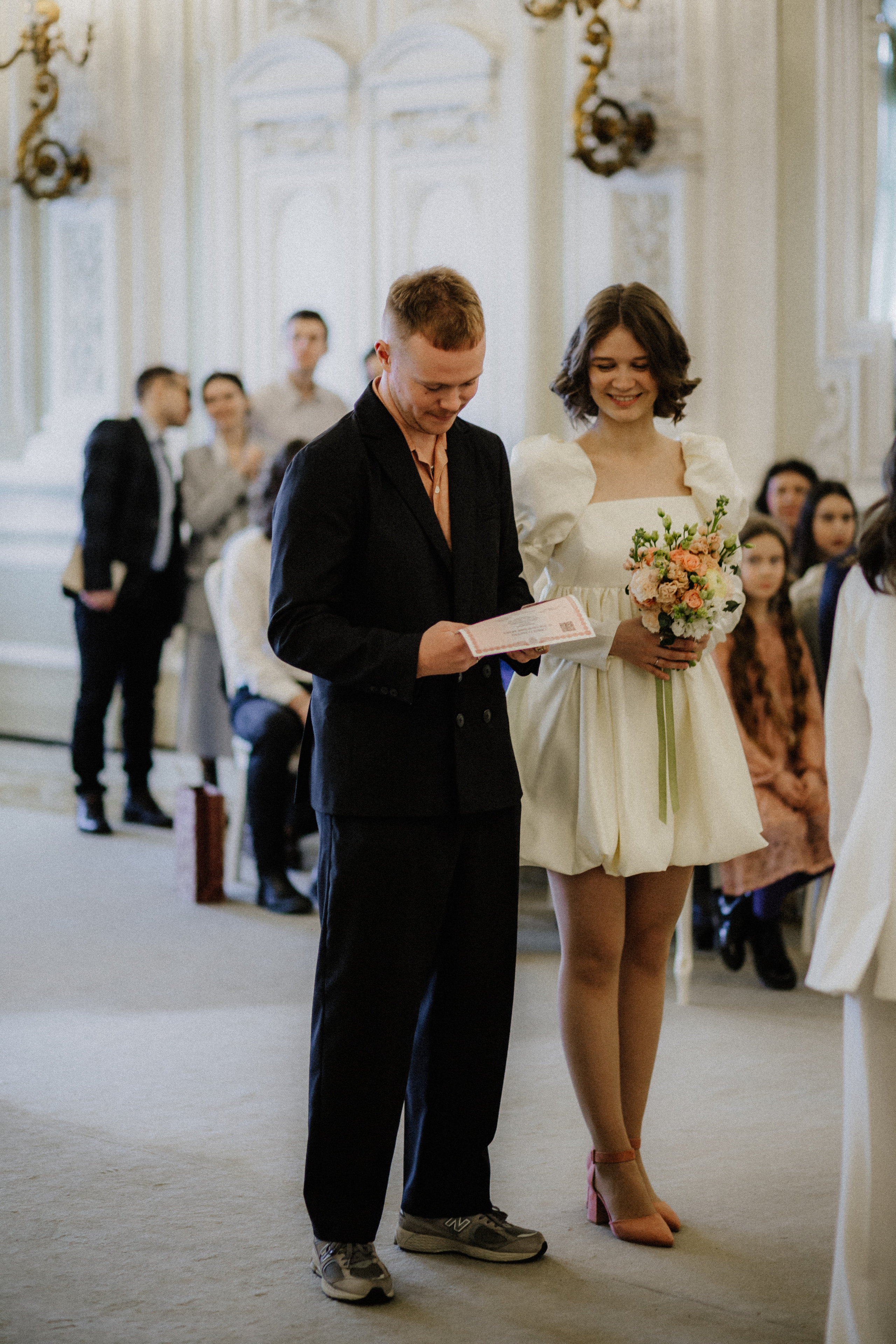 Даниил и Анна | Загс, Дом Книги и погулять. Свадебный фотограф в Санкт-Петербурге Анастасия Селиванова