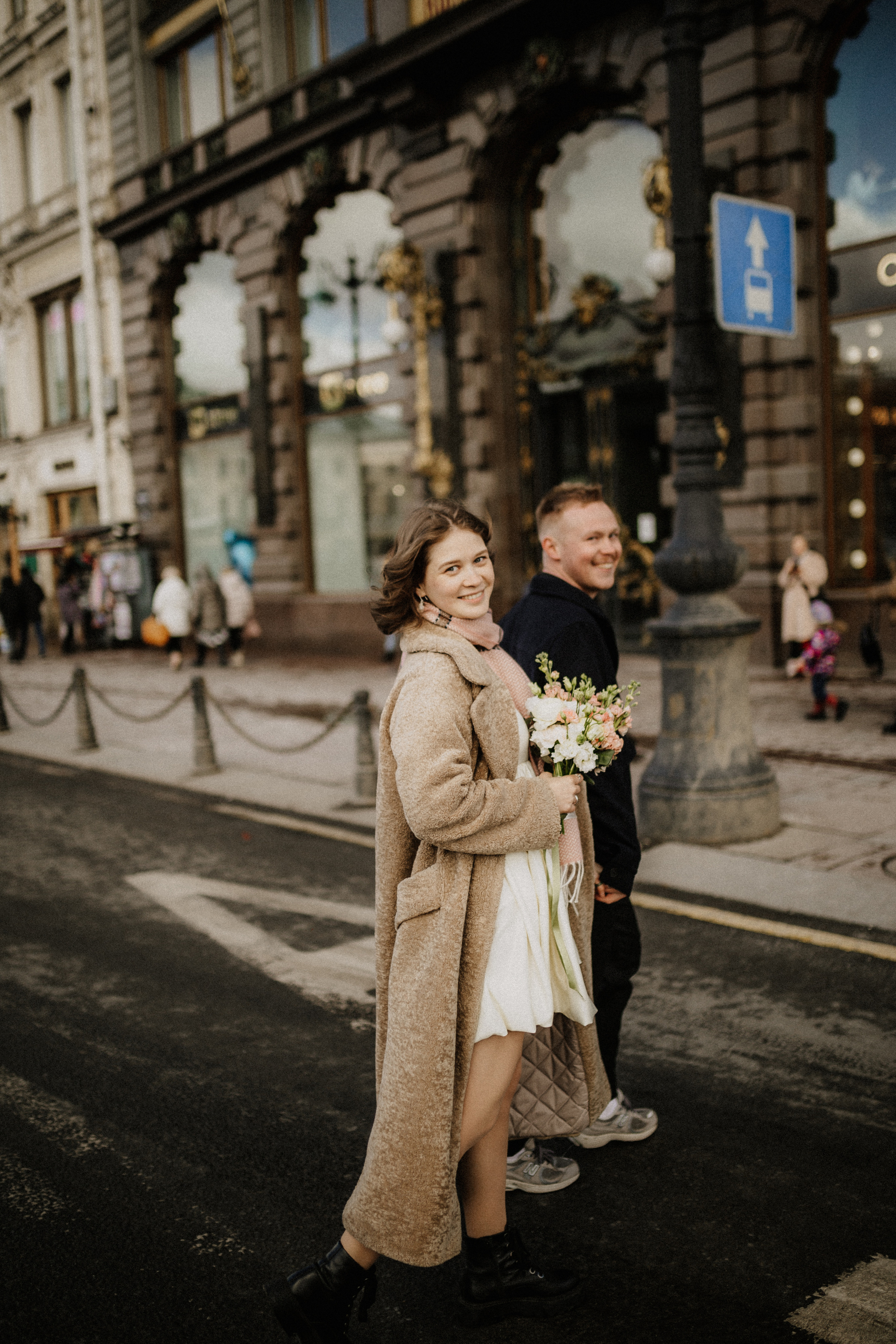 Даниил и Анна | Загс, Дом Книги и погулять. Свадебный фотограф в Санкт-Петербурге Анастасия Селиванова
