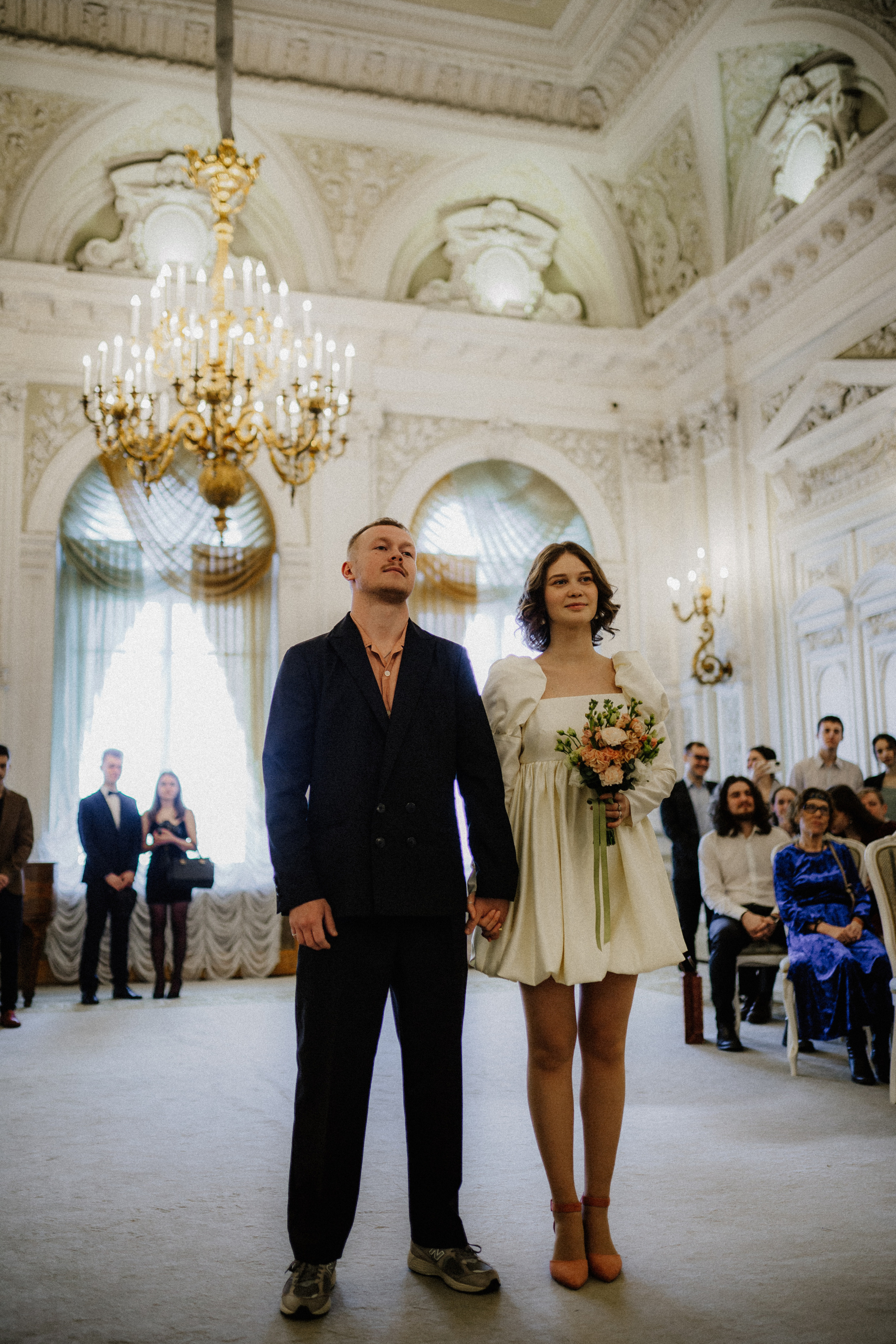 Даниил и Анна | Загс, Дом Книги и погулять. Свадебный фотограф в Санкт-Петербурге Анастасия Селиванова