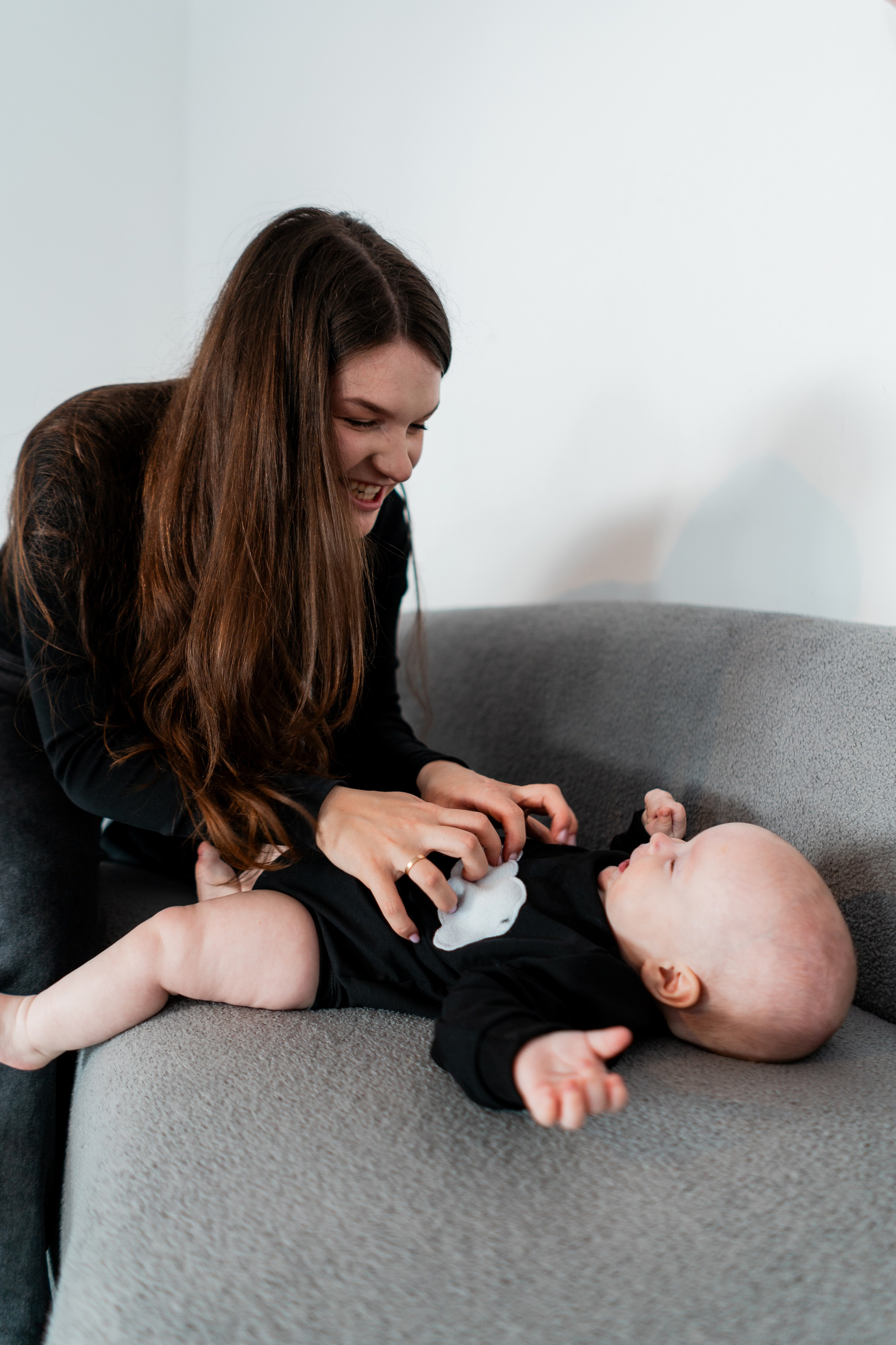 Семейная фотосессия Кристины и малыша Славы в Калуге