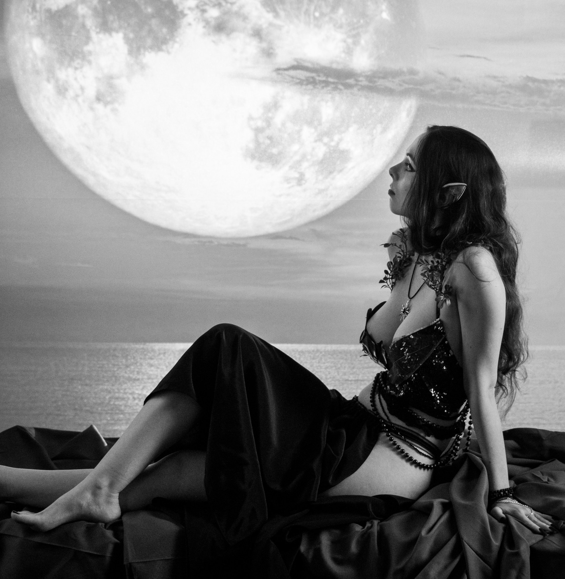 С проектором. Фотограф