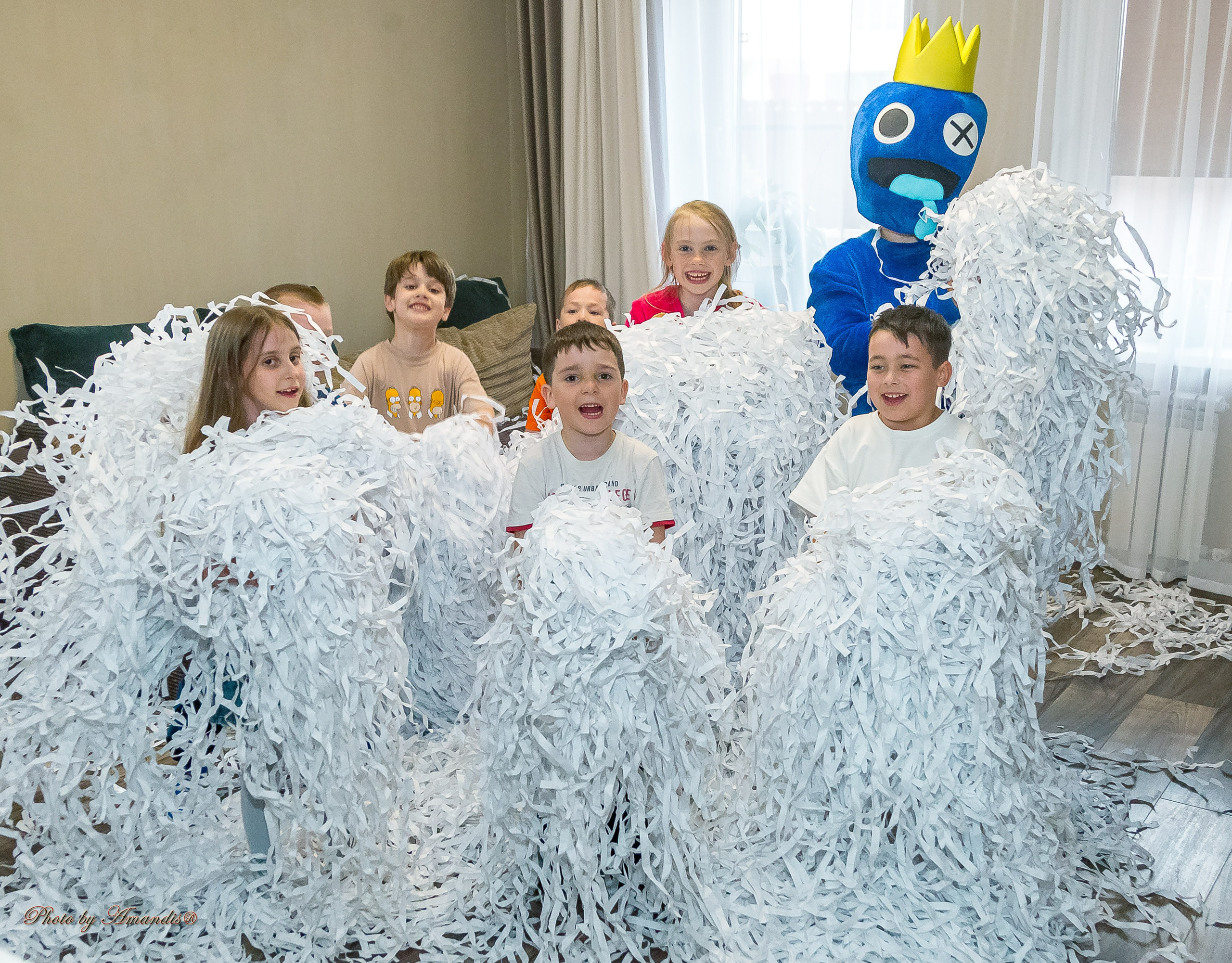 День рождения Лёвы (6 лет). Репортажная съемка в Москве и области. Анималистика