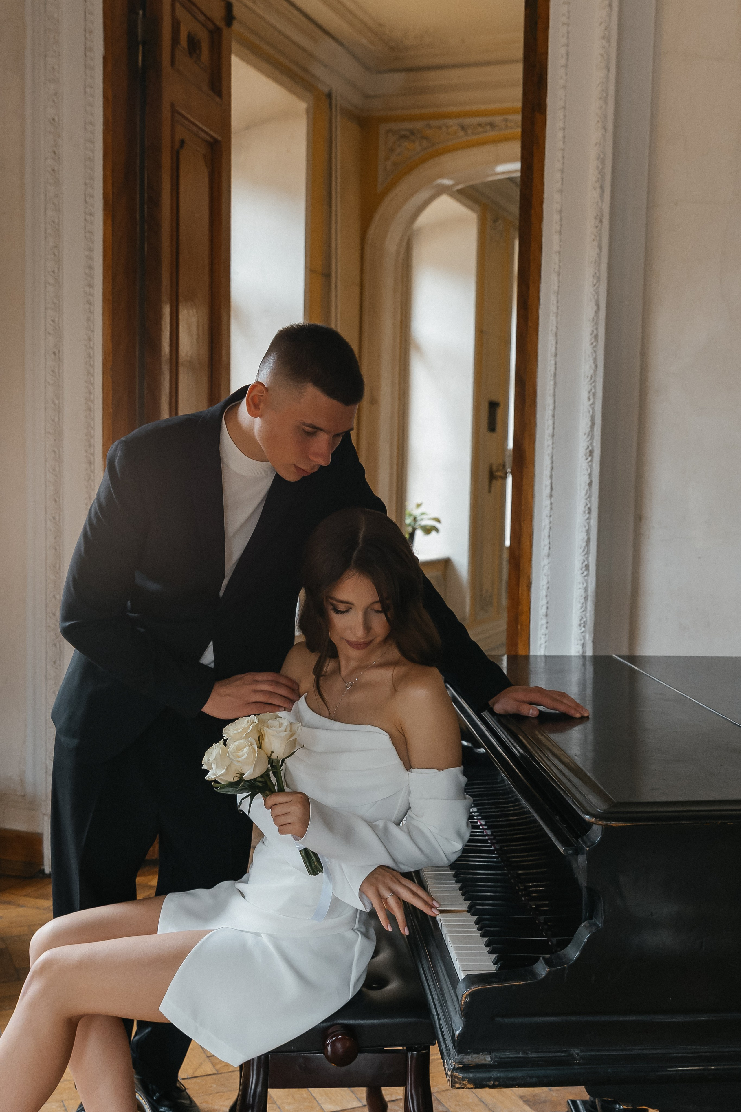 Свадебная фотосессия в Библиотеке-читальне им. А. С. Пушкина. Фотограф и видеограф Анна Домашенко