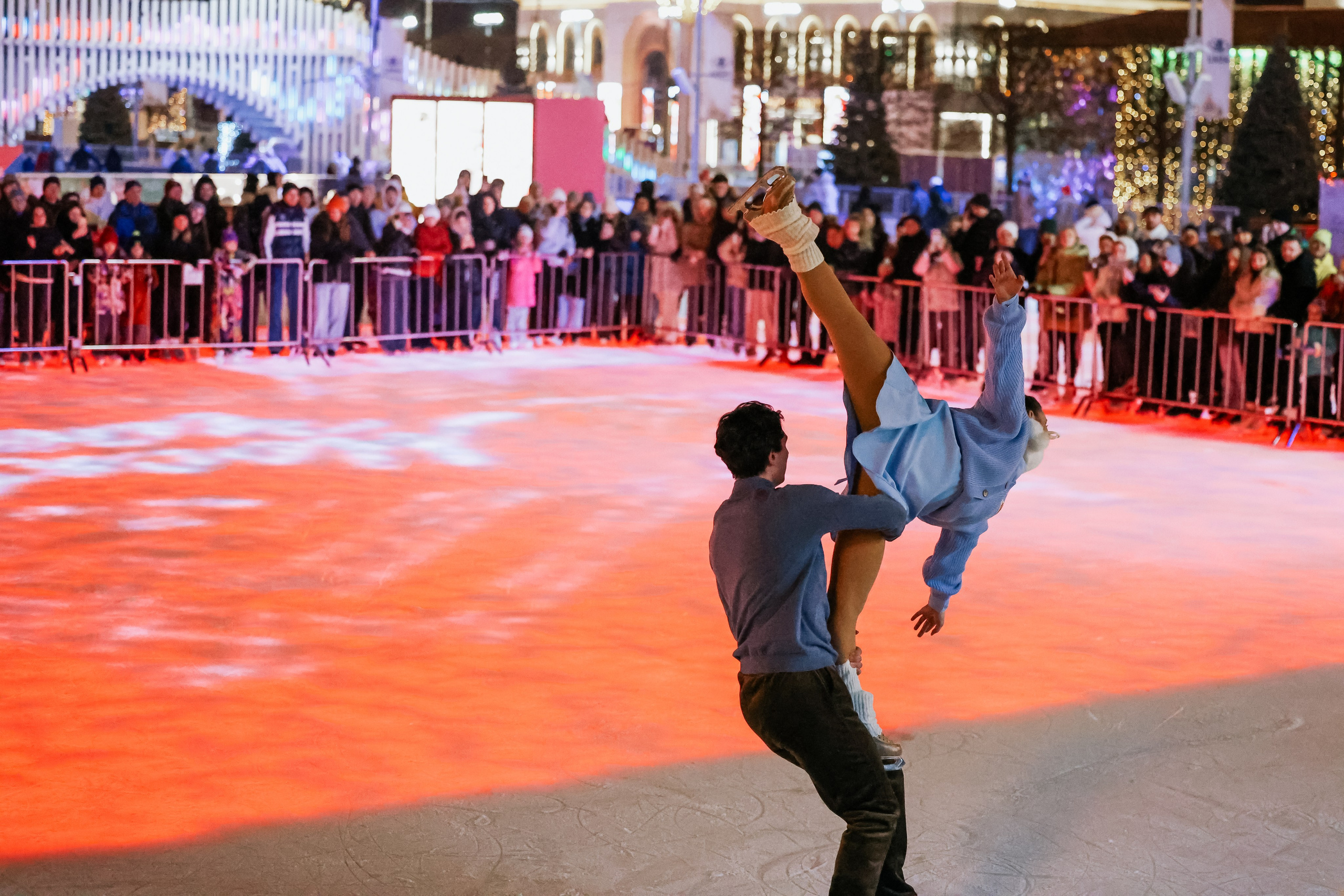Ледовое шоу ВДНХ проект Московское чаепитие. Фотограф и видеограф Анна Домашенко