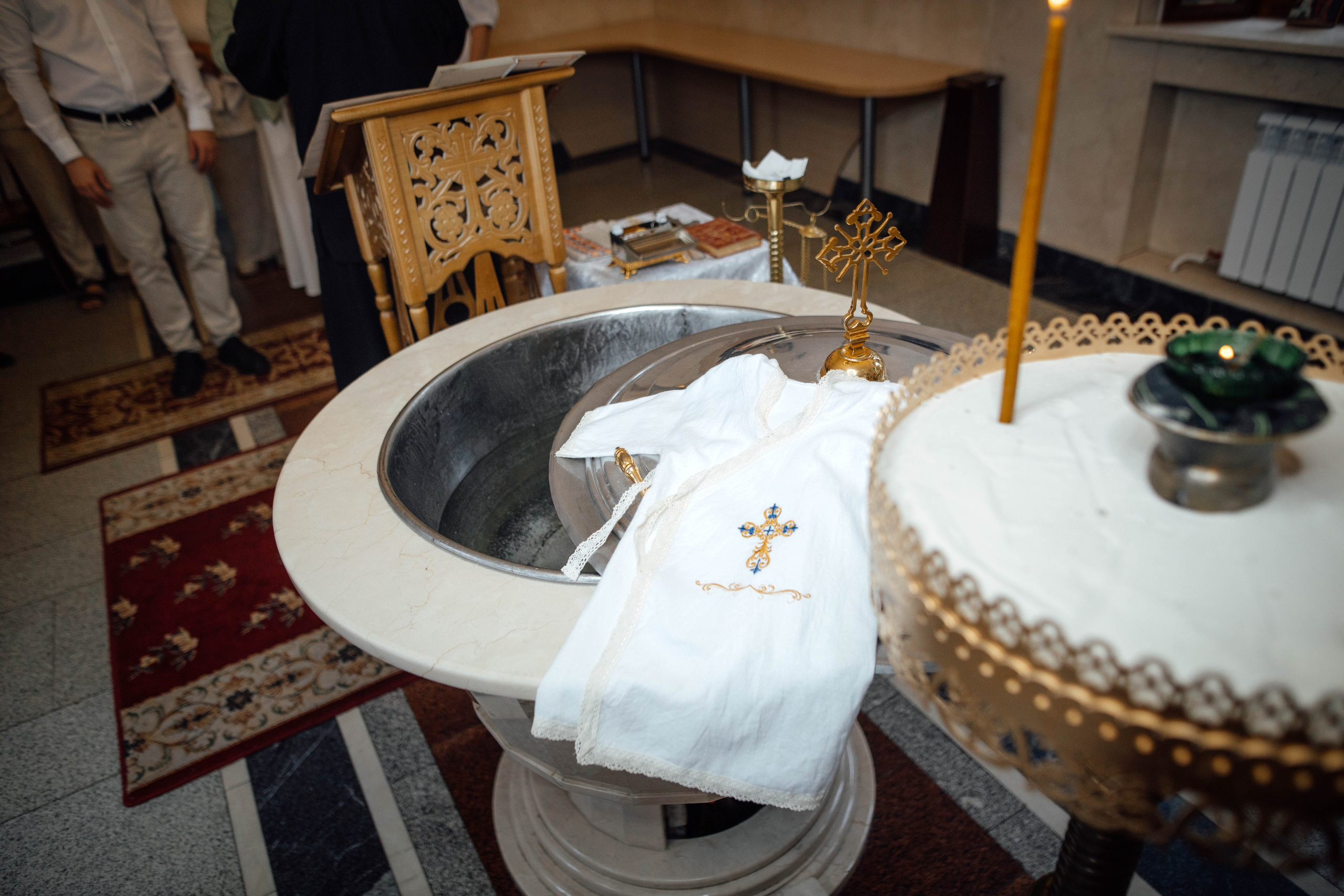 Крещение Льва, храм Марии Магдалины, август 25