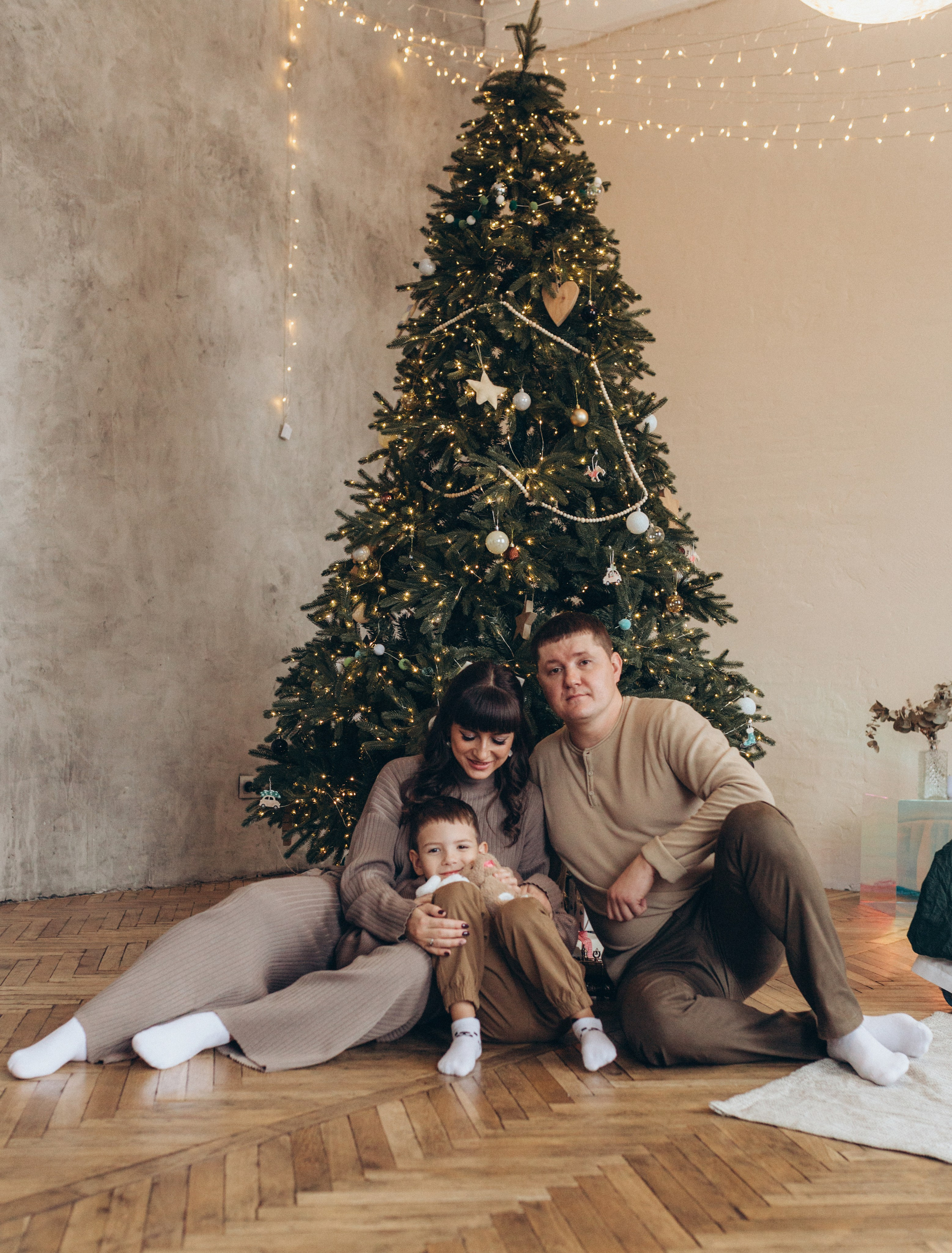 Юля, Вова и Тимочка. Фотограф Кемерово Анастасия Ларионова