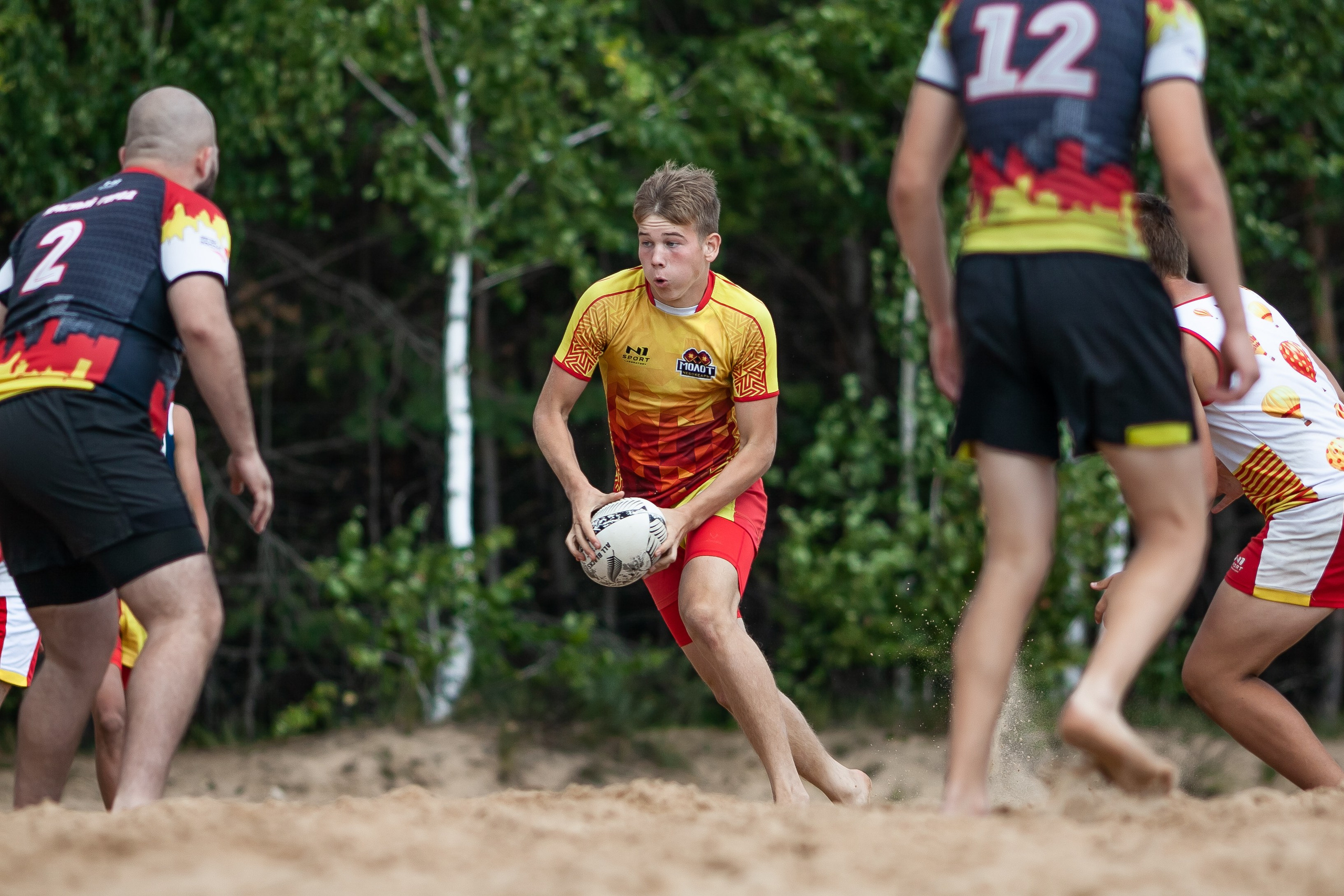 «Кубок «Молота» по пляжному Регби. Фотография