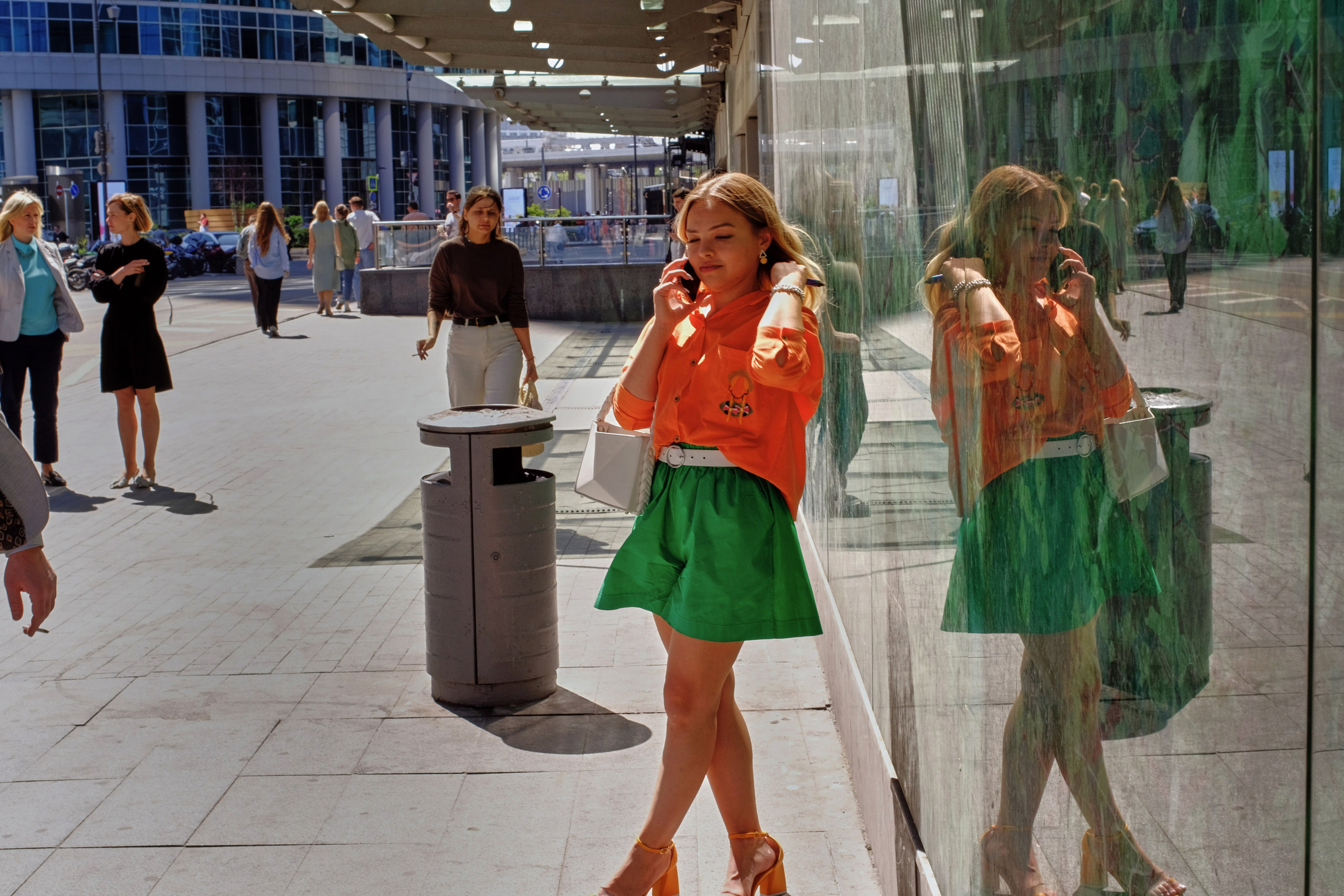 "Женский портрет в стиле «стрит» - фотограф Виталий Дени 