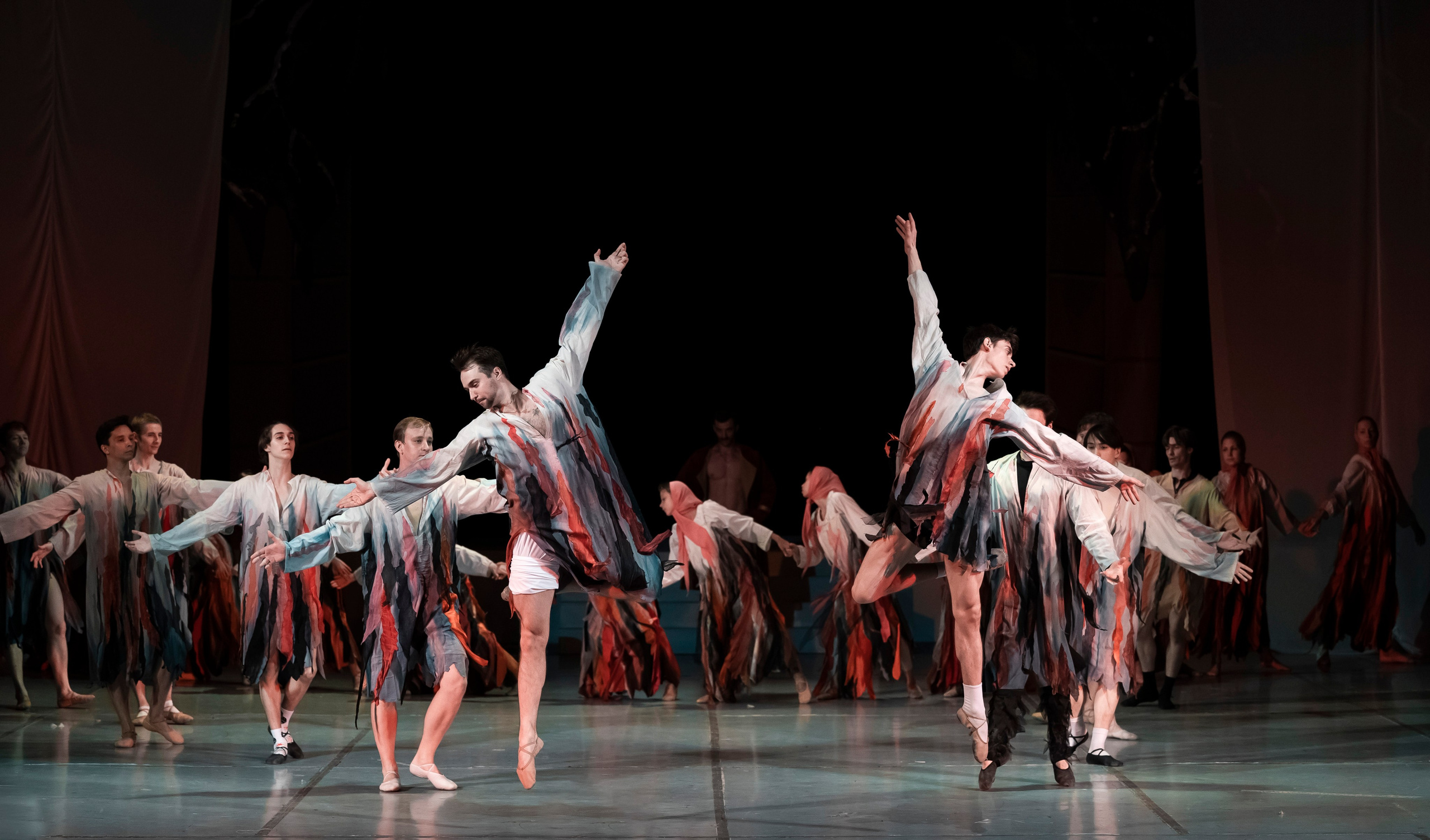 Сценическая репетиция «Пушкин. Сны после жизни» — балет Касатконой и Василёва. Балетный фотограф Москва Майоров Николай