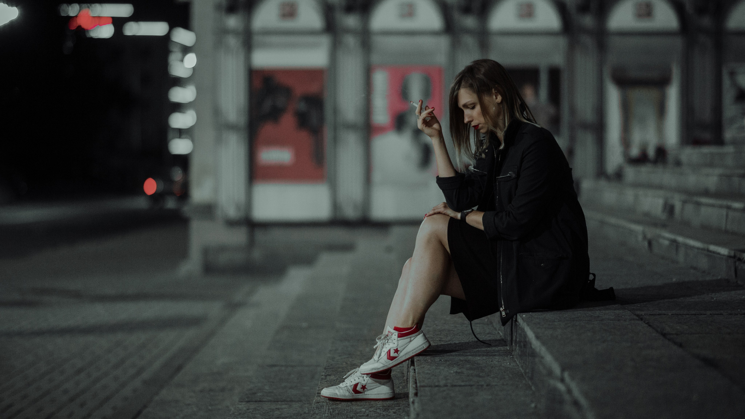 Линия света. Night Air — ночной фотограф/ авторская портретная и стрит-фотография. Москва