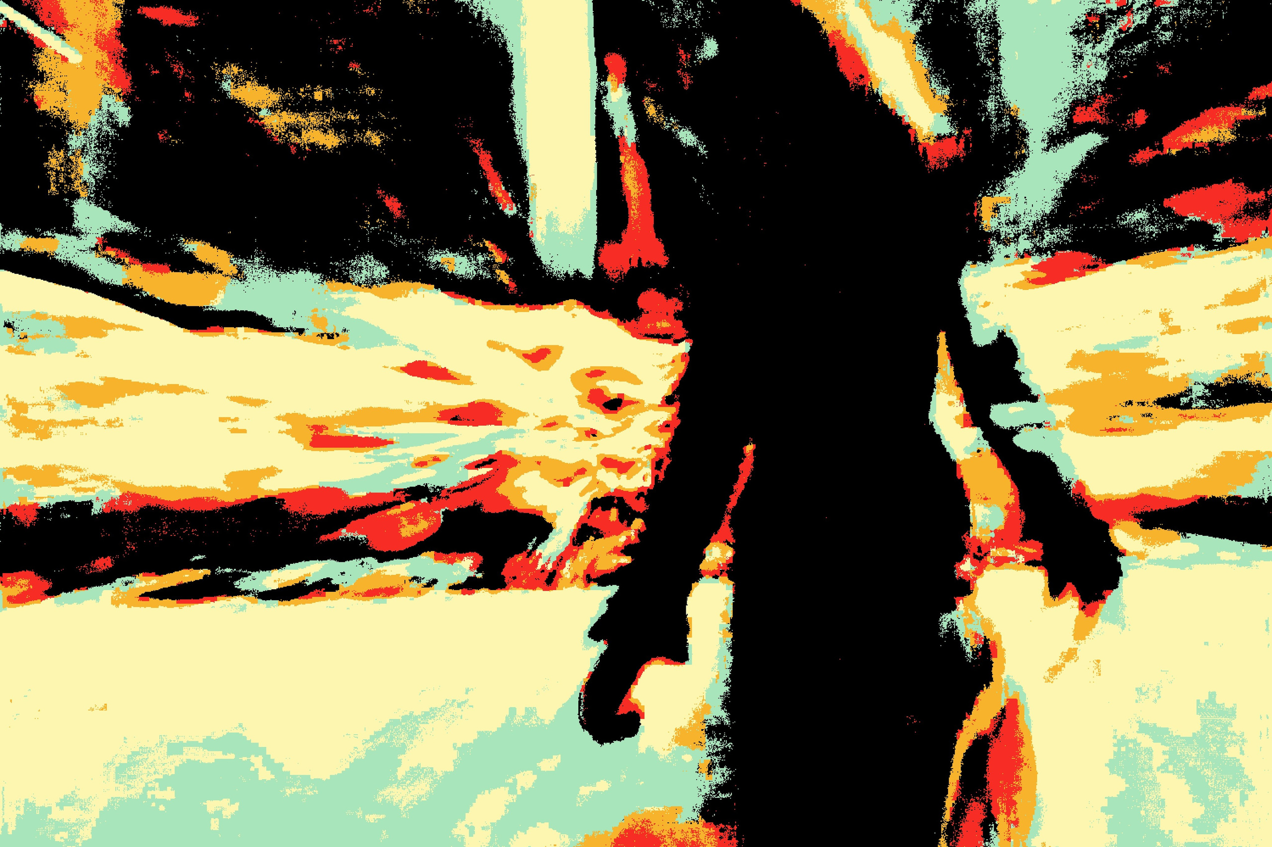 Сказочный лёд. Визуальный арт пиксельный художник Василь Пиксель