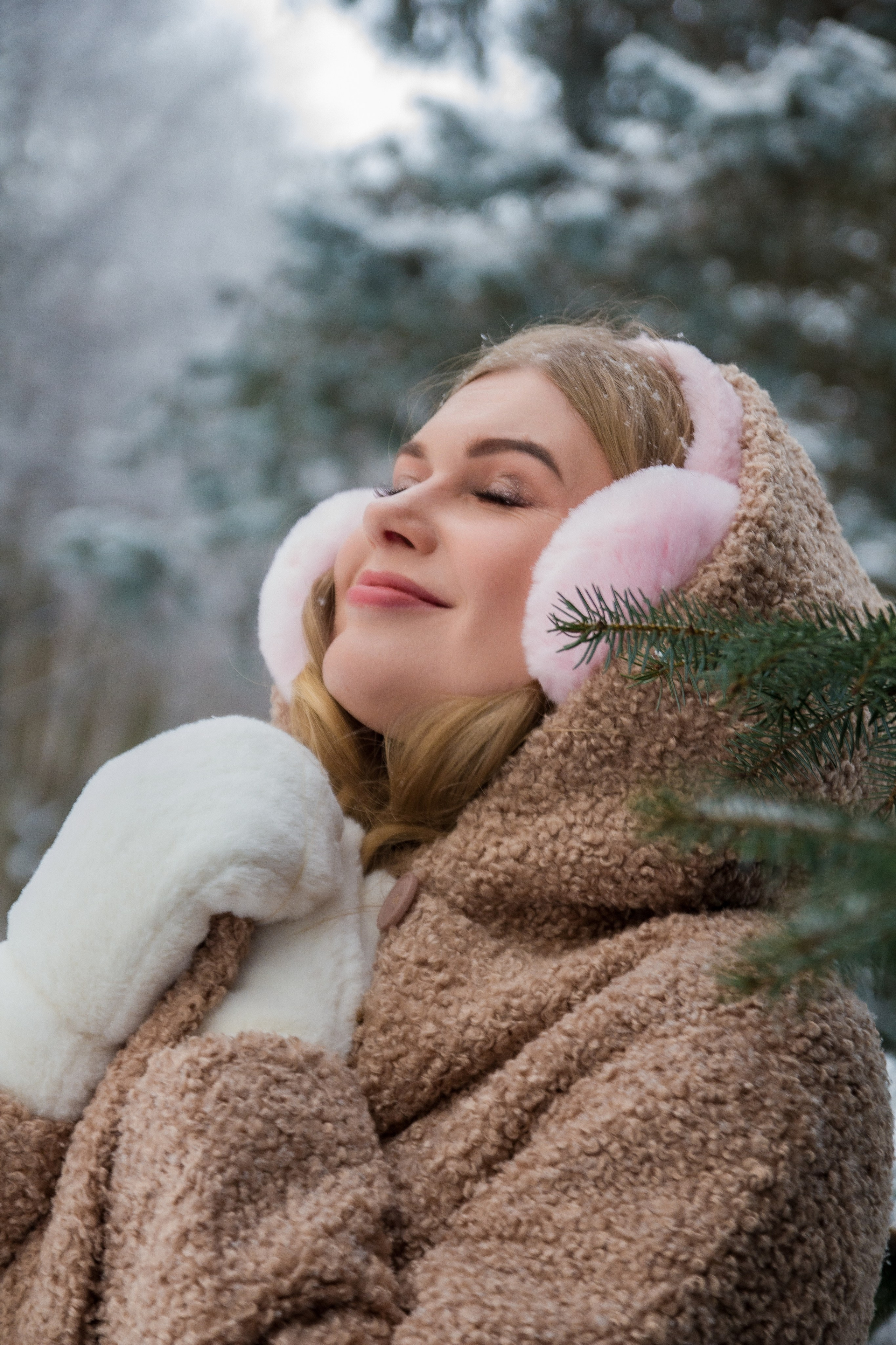 Зимняя прогулка. Женский портрет и немного больше в Санкт-Петербурге
