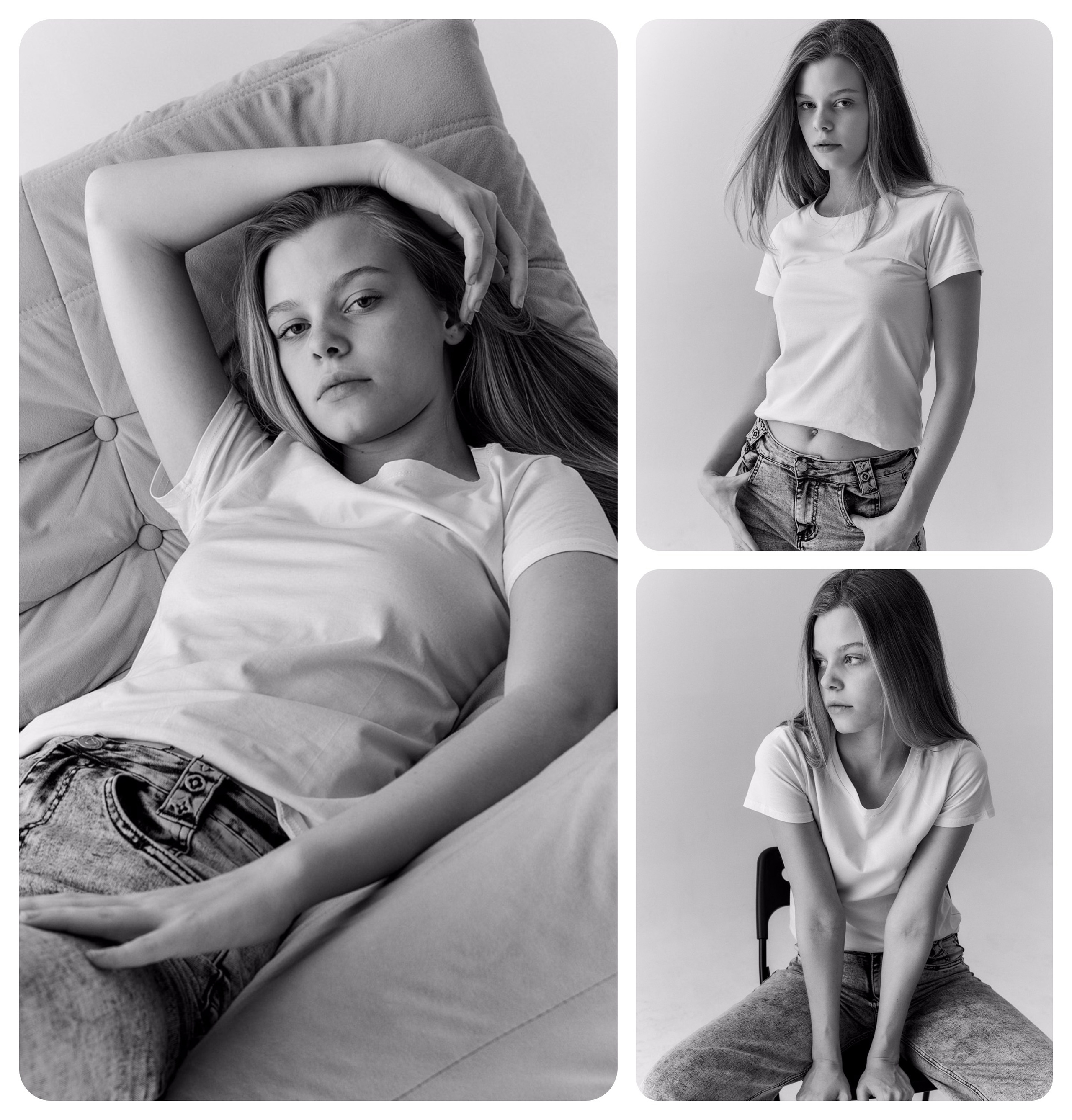 Фотосъемка для модельных и актерских портфолио. Фотограф Полина Завельская