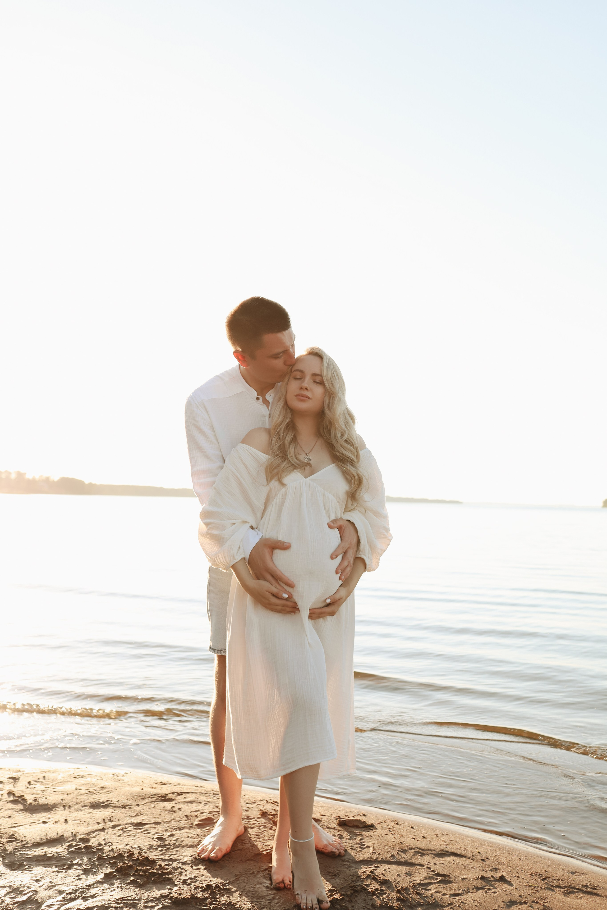 Беременность на берегу. Дьячкова Мария фотограф