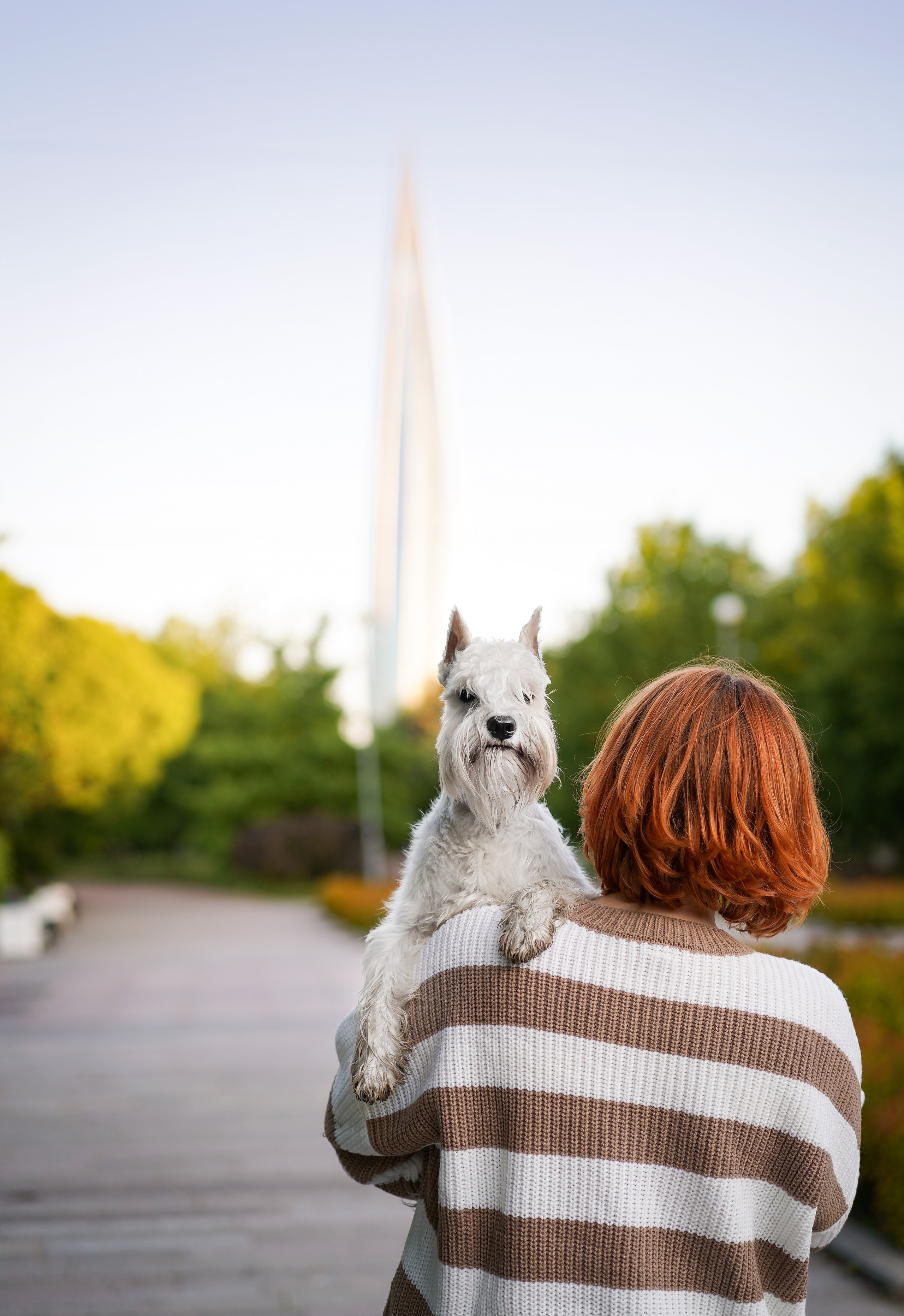 Оля и Доминик. Фотограф-анималист в Санкт-Петербурге Яна Мартынова