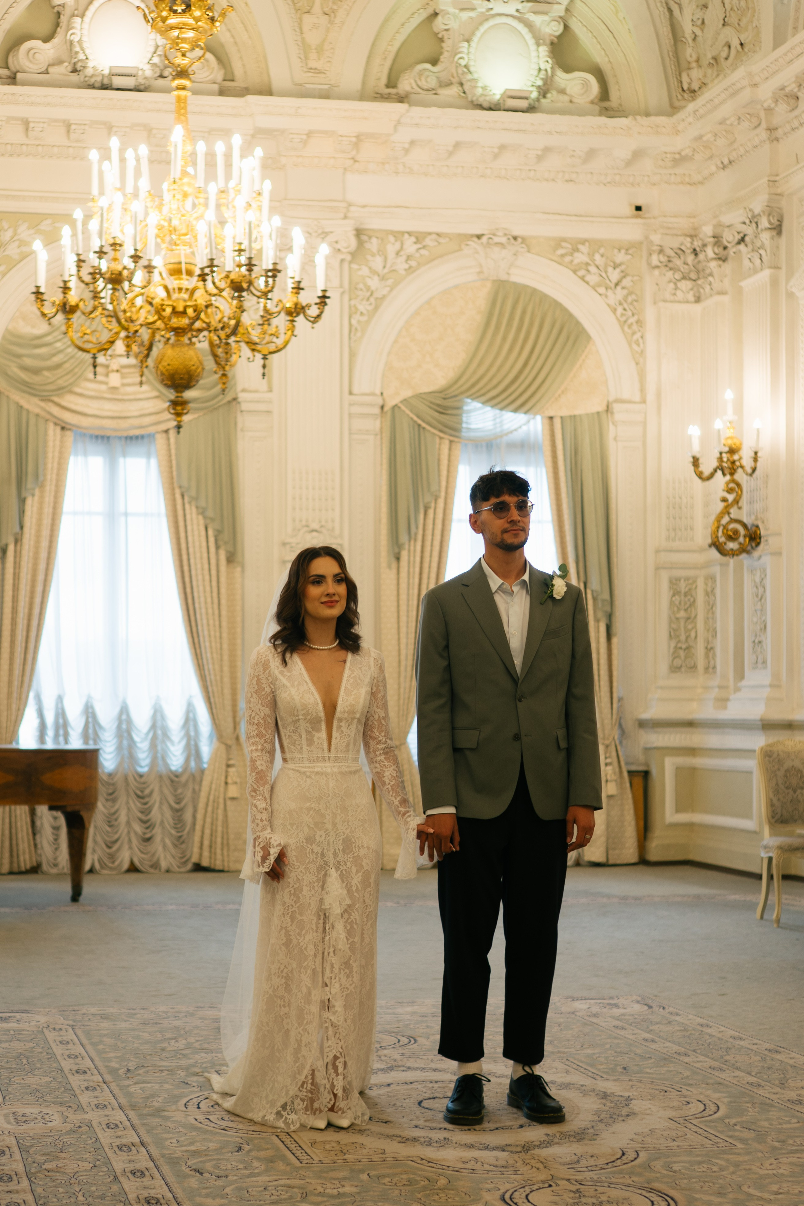 СВАДЕБНАЯ СЬЕМКА В ПЕРВОМ ДВОРЦЕ БРАКОСОЧЕТАНИЯ. Профессиональный фотограф, Санкт-Петербург — Виктория Богомолова