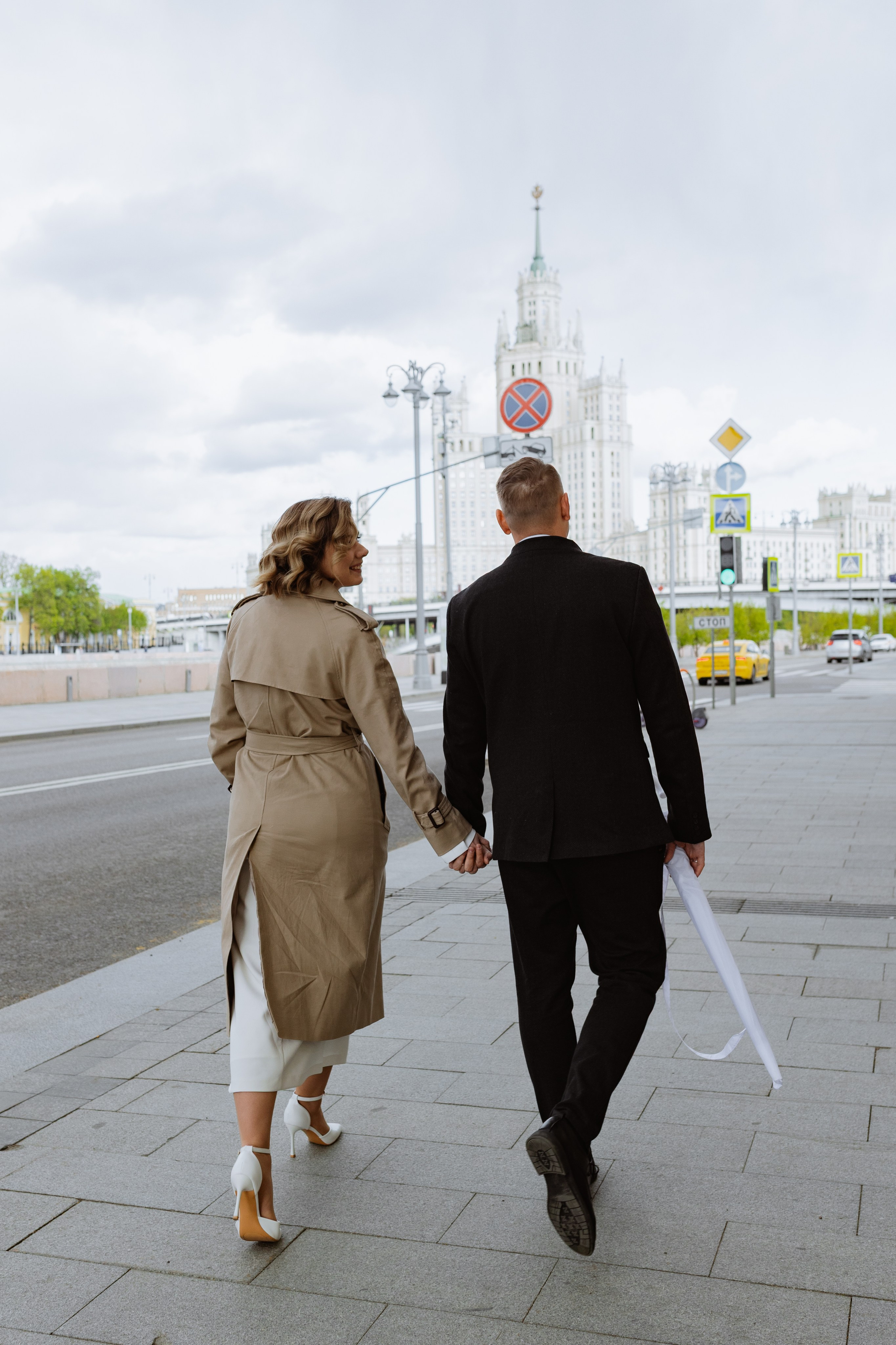 МФЦ + набережная. Свадебный фотограф Курзина Ольга | Москва