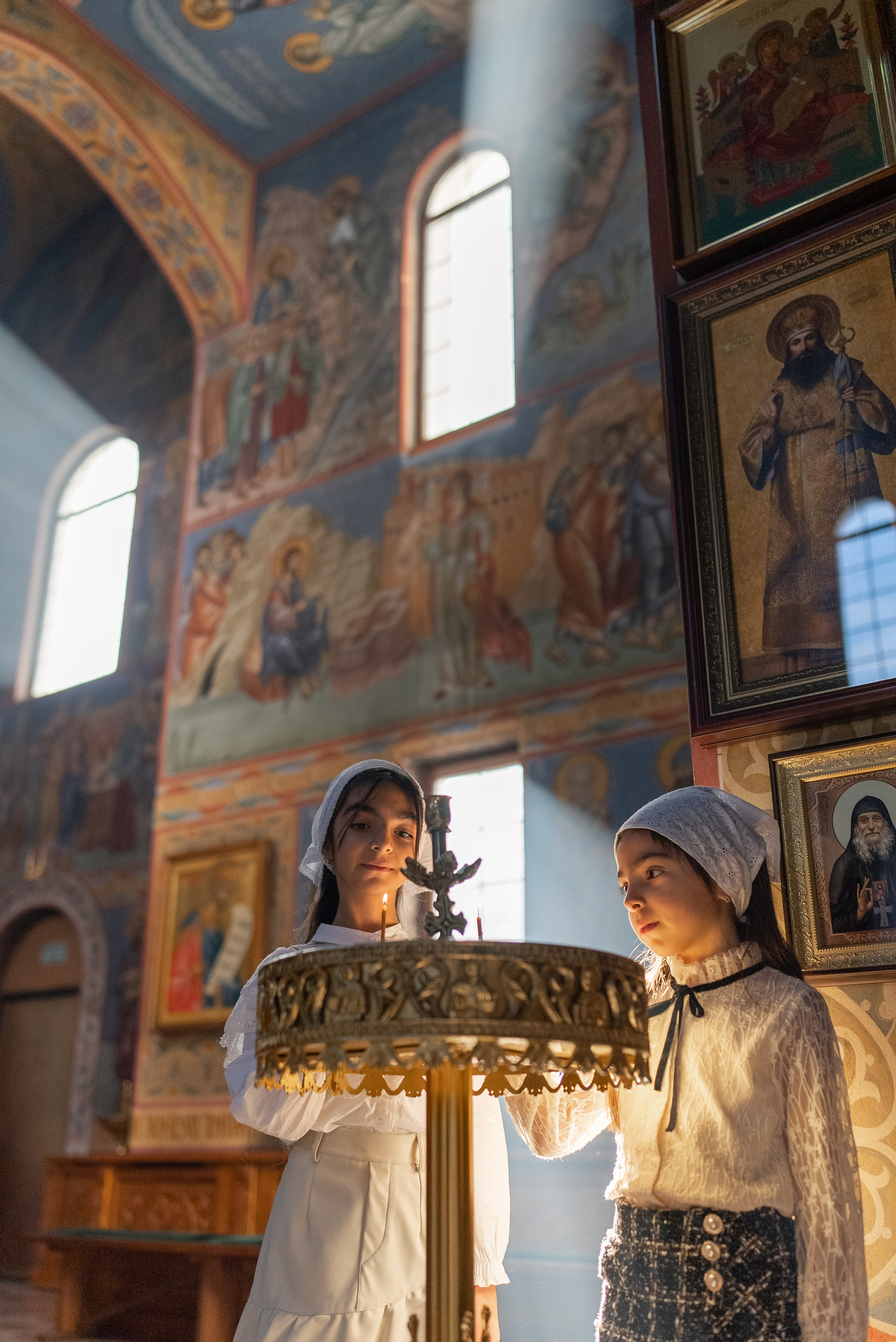В Успенском храме. Семейный фотограф и видеограф Алёна Ким