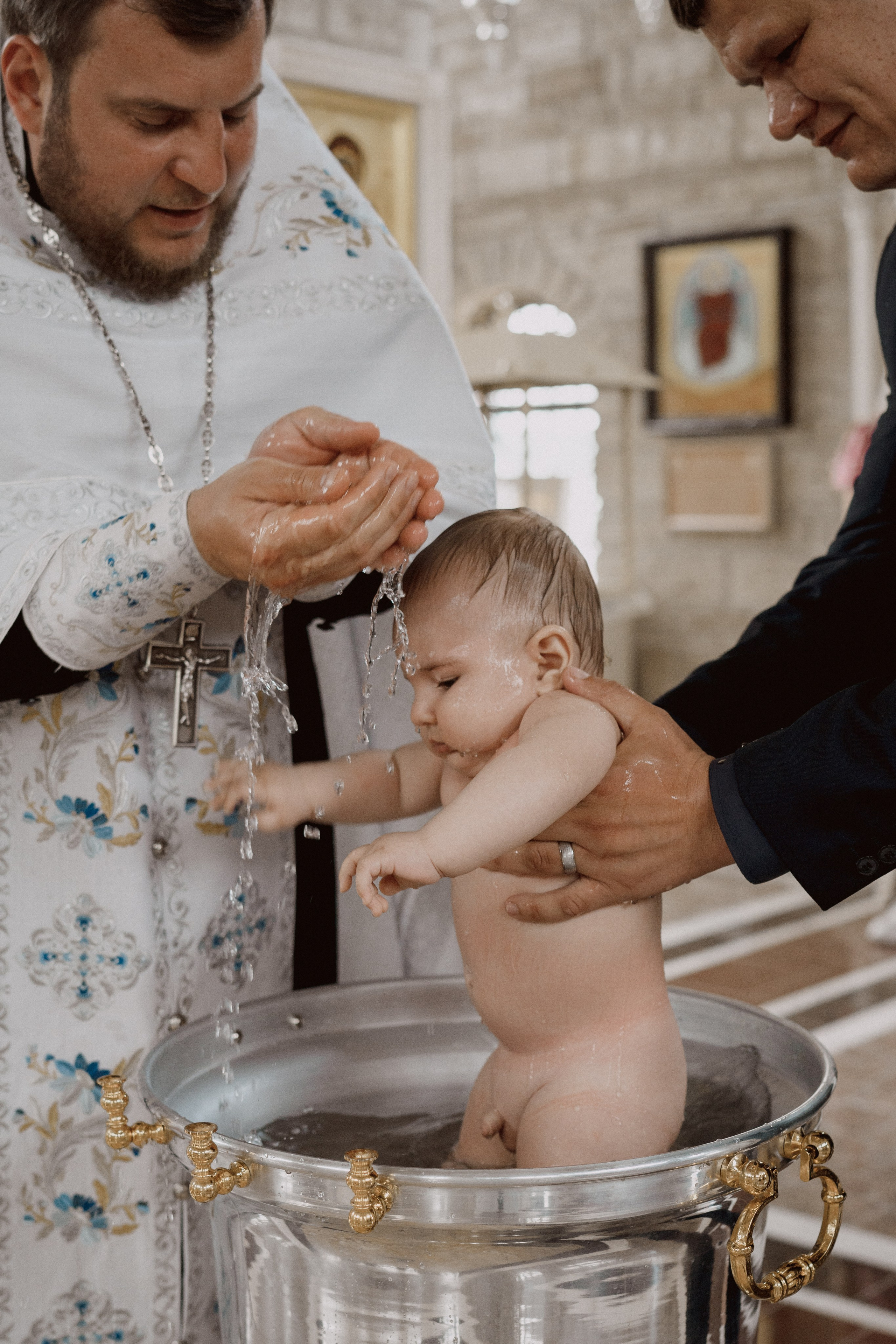 Крещение в храмовом комплексе ап.Петра и Павла. Семейный фотограф и видеограф Алёна Ким