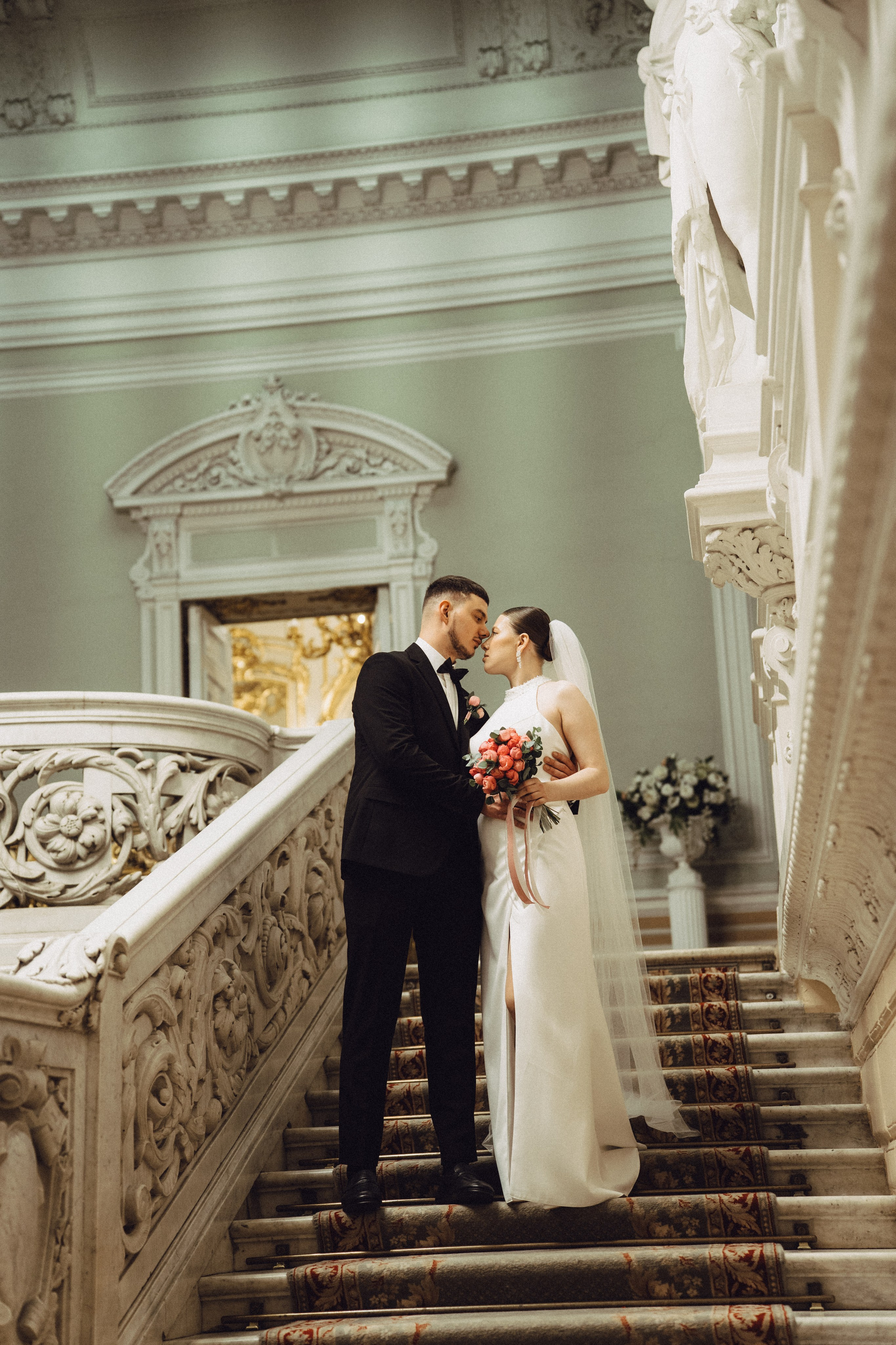 СВАДЕБНАЯ СЬЕМКА В ПЕВОМ ДВОРЦЕ БРАКОСОЧЕТАНИЯ. Профессиональный фотограф, Санкт-Петербург — Виктория Богомолова