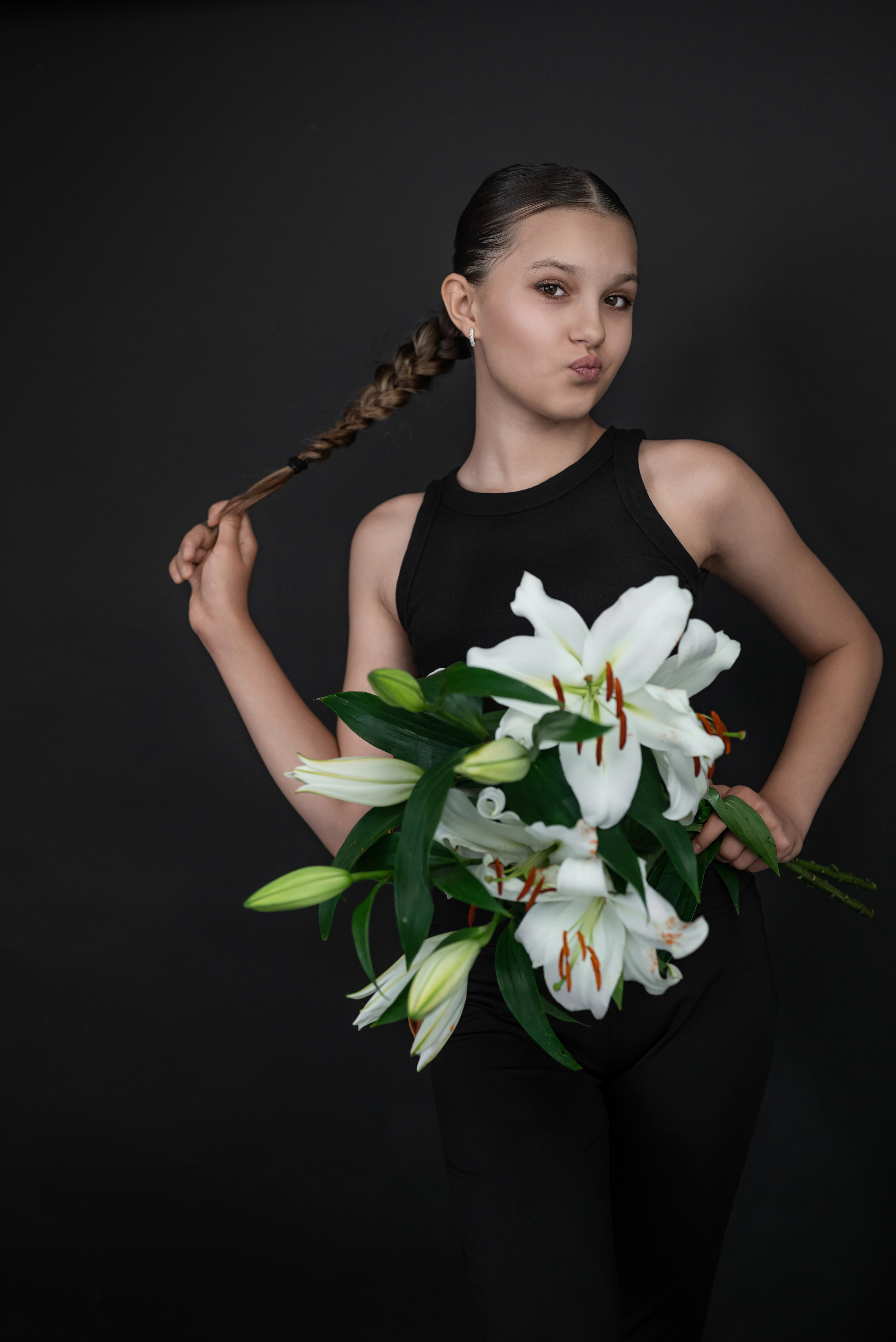 Фотопроект *Белые лилии*. Фотограф в городе Салават