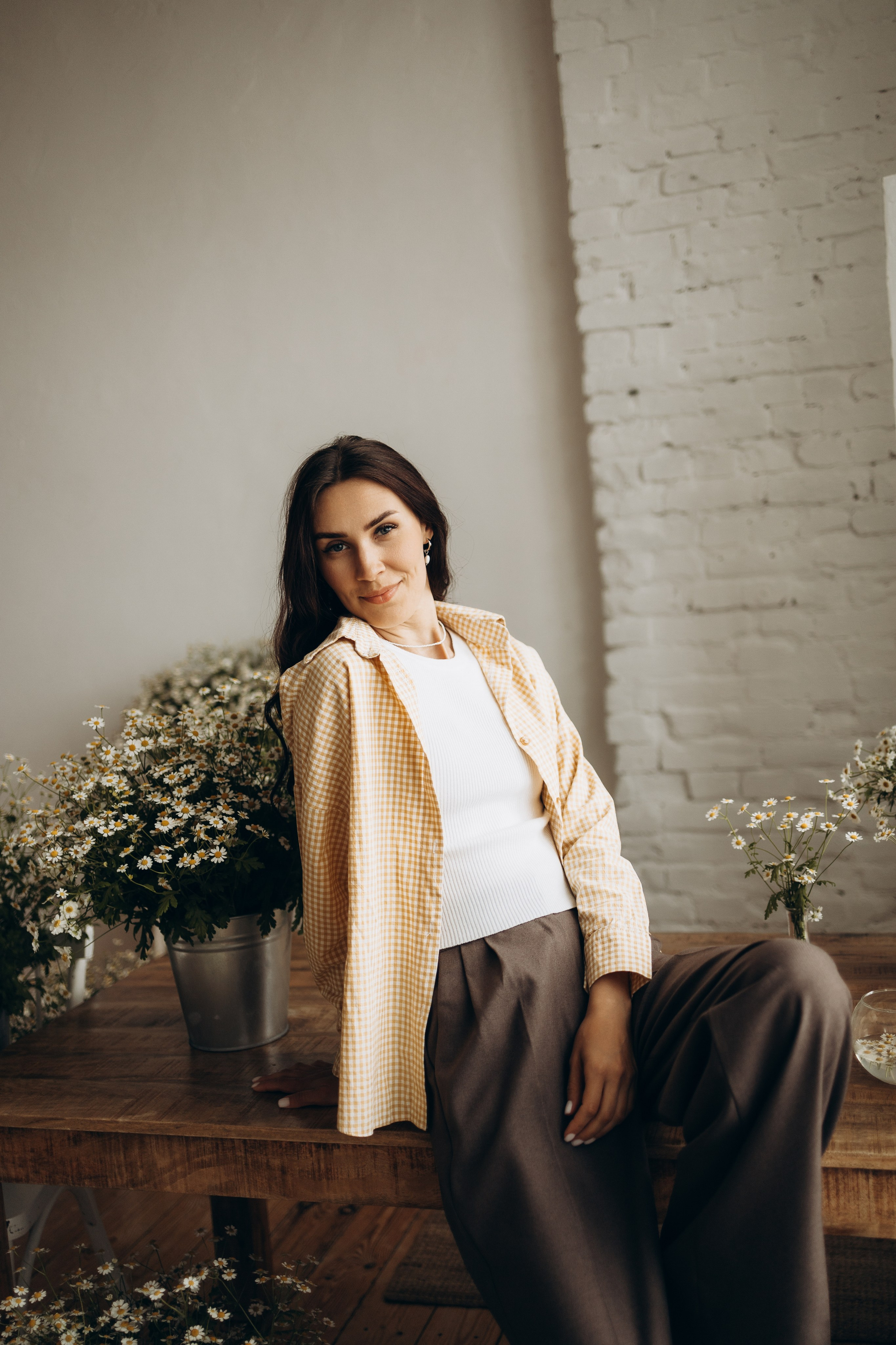 Вика ромашки. Самый теплый фотограф в Краснодаре Рябоконь Ксения