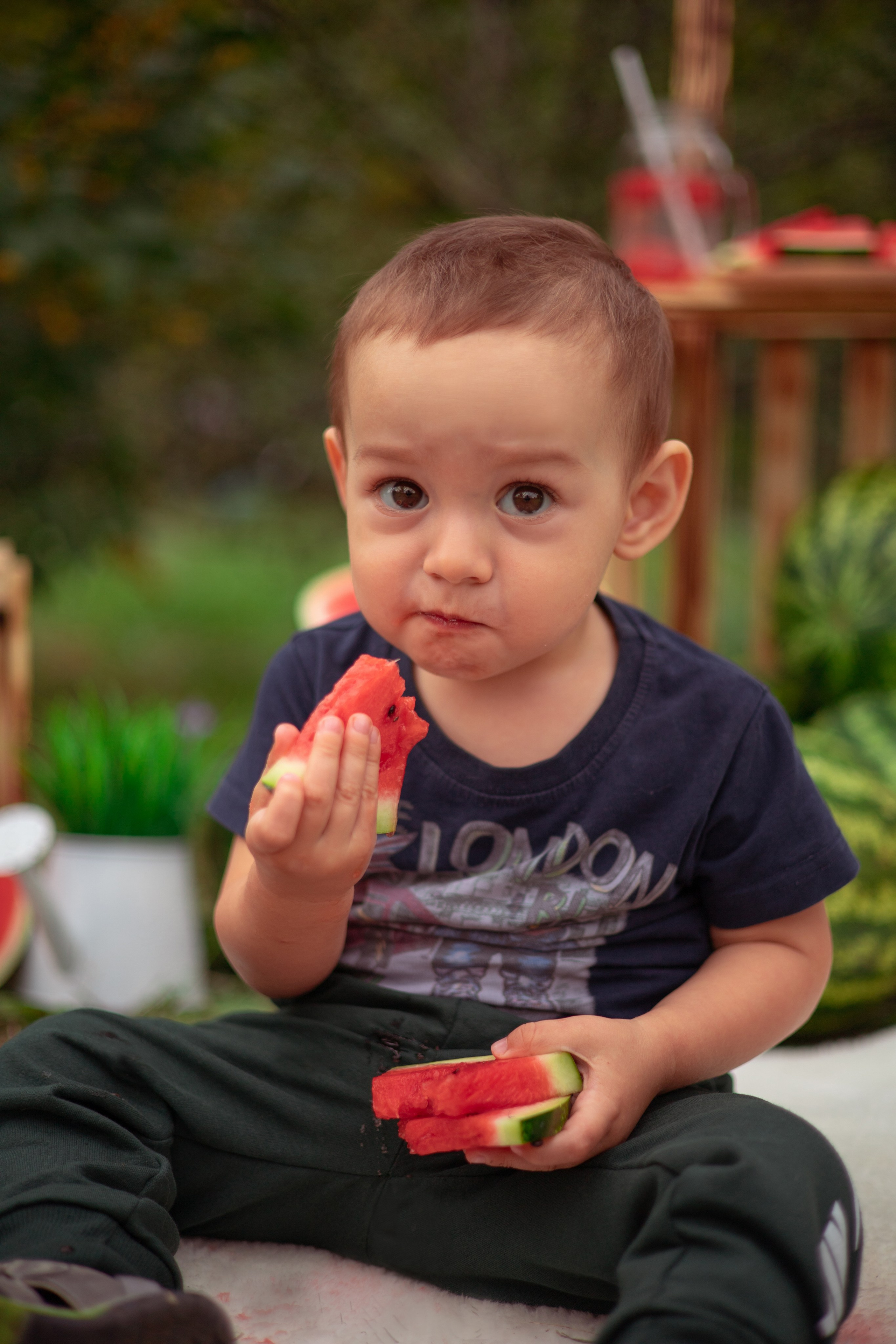 Семья арбузы. Семейный и детский фотограф в Михайловке Татьяна Лестьева