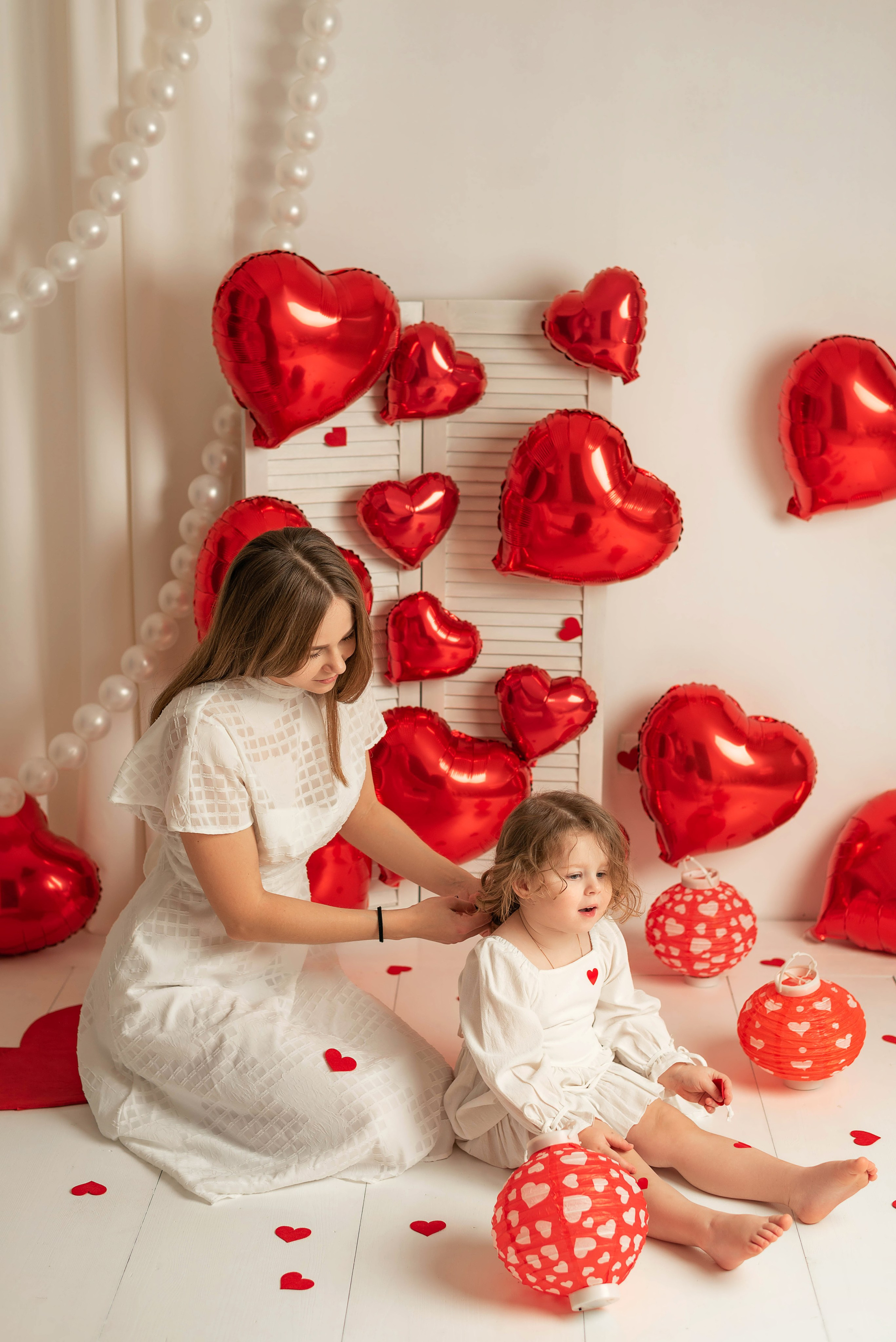 Алиса — сердечки. Семейный и детский фотограф Наталья Горда