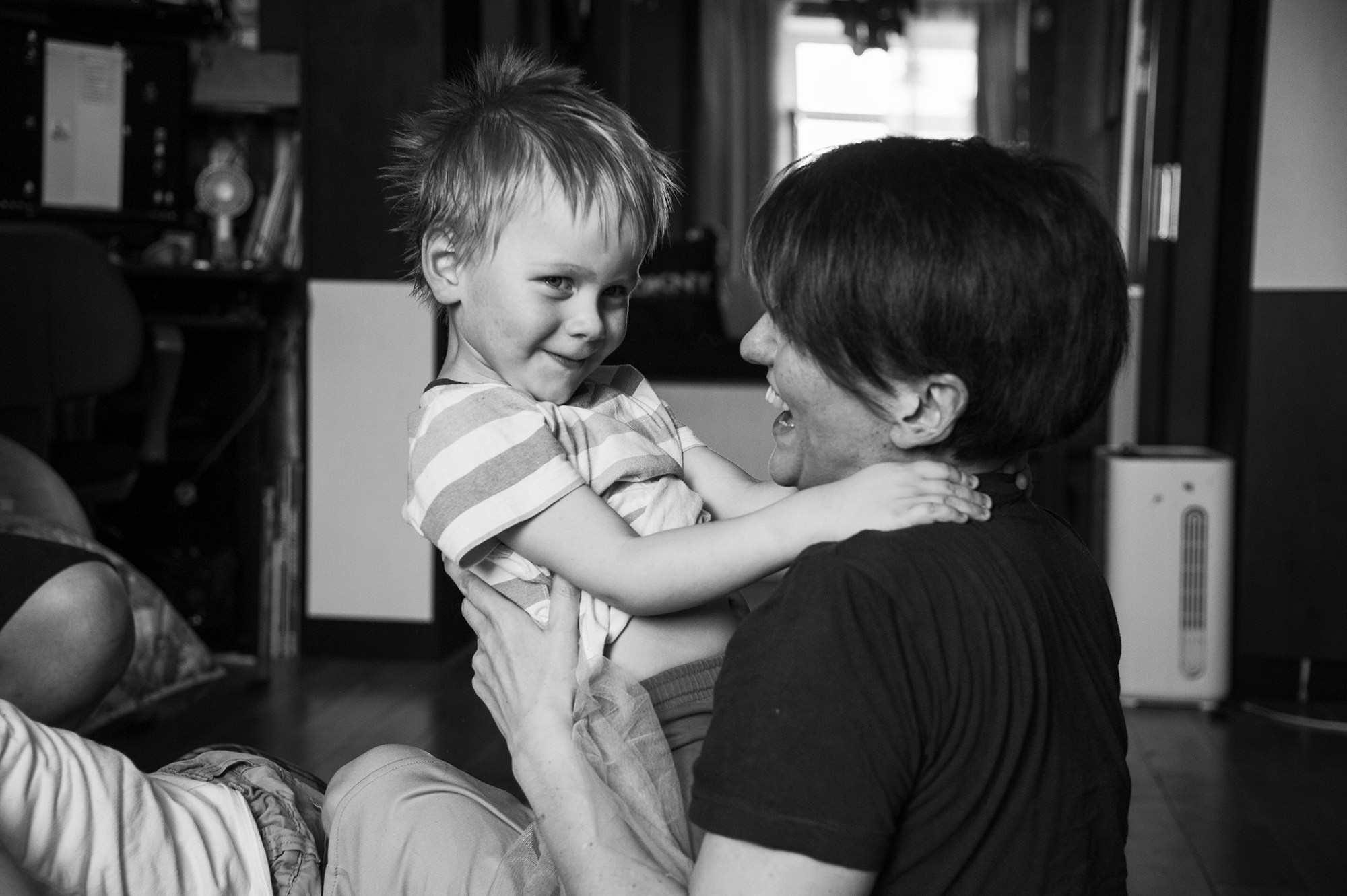 Домашняя съемка для Нади и Толи. Портретная фотография в Москве