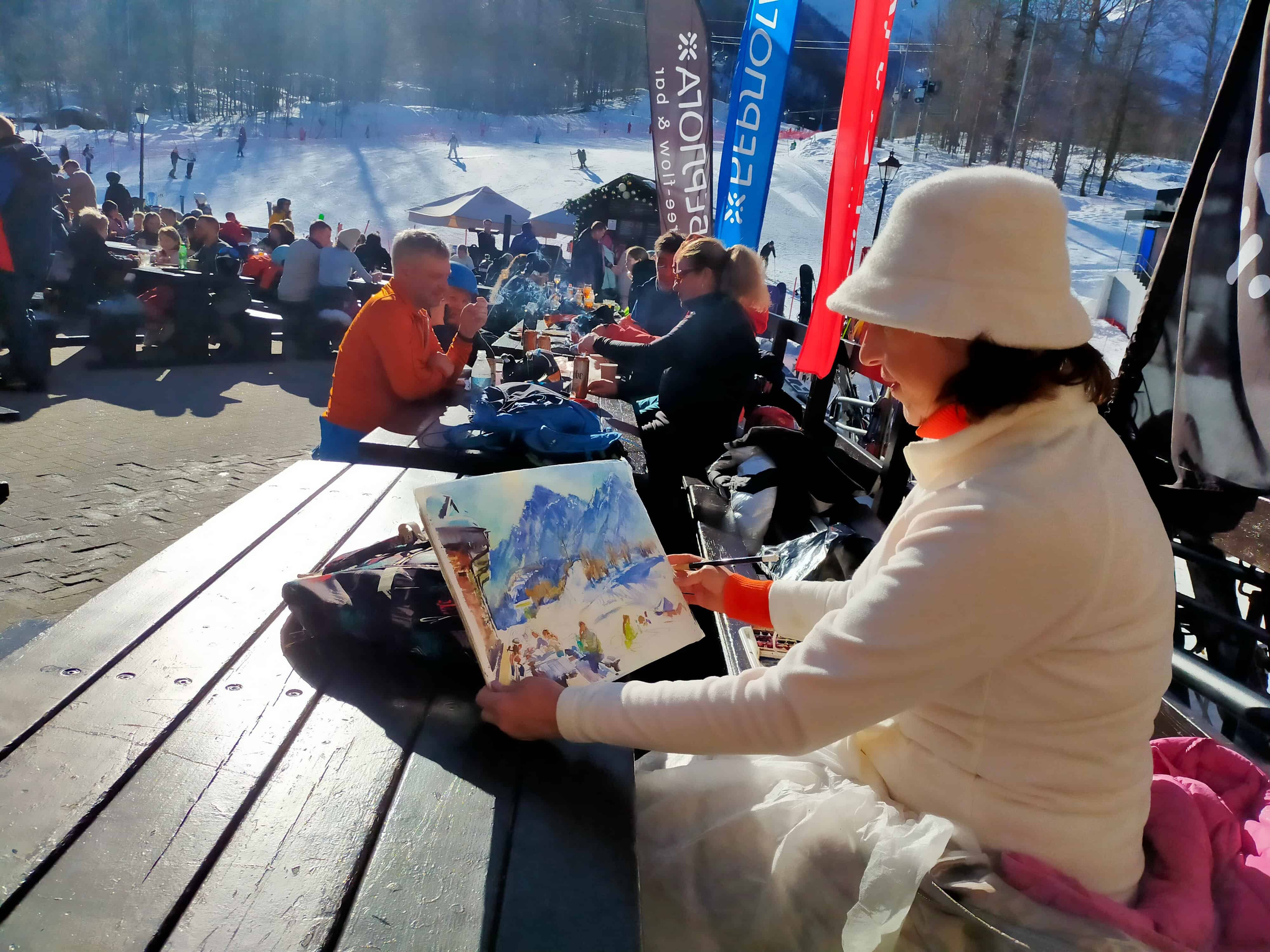 ПЕЙЗАЖИ. Свет акварели Галины Поплавской