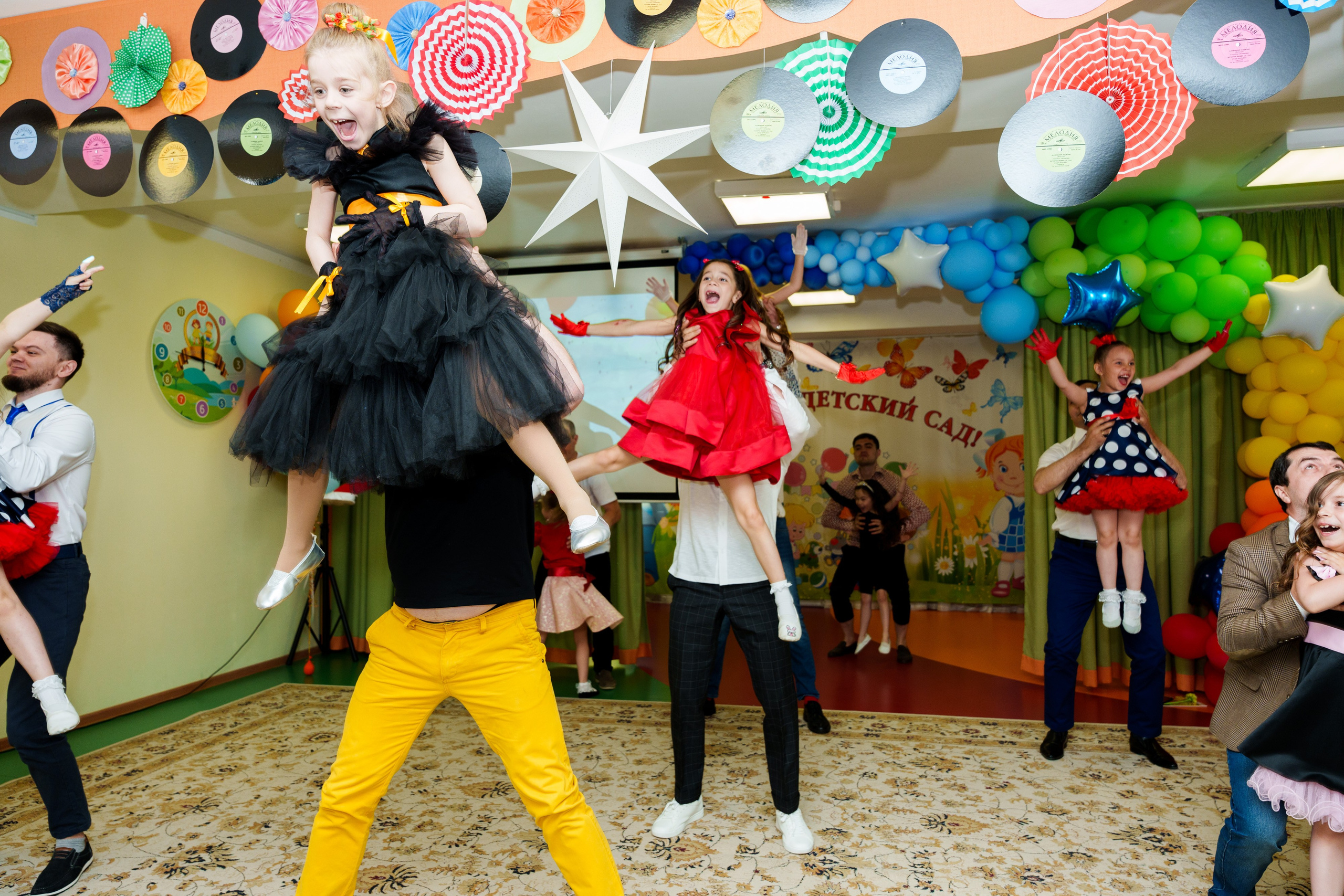 Выпускные в саду. Фотограф Юлия Попова