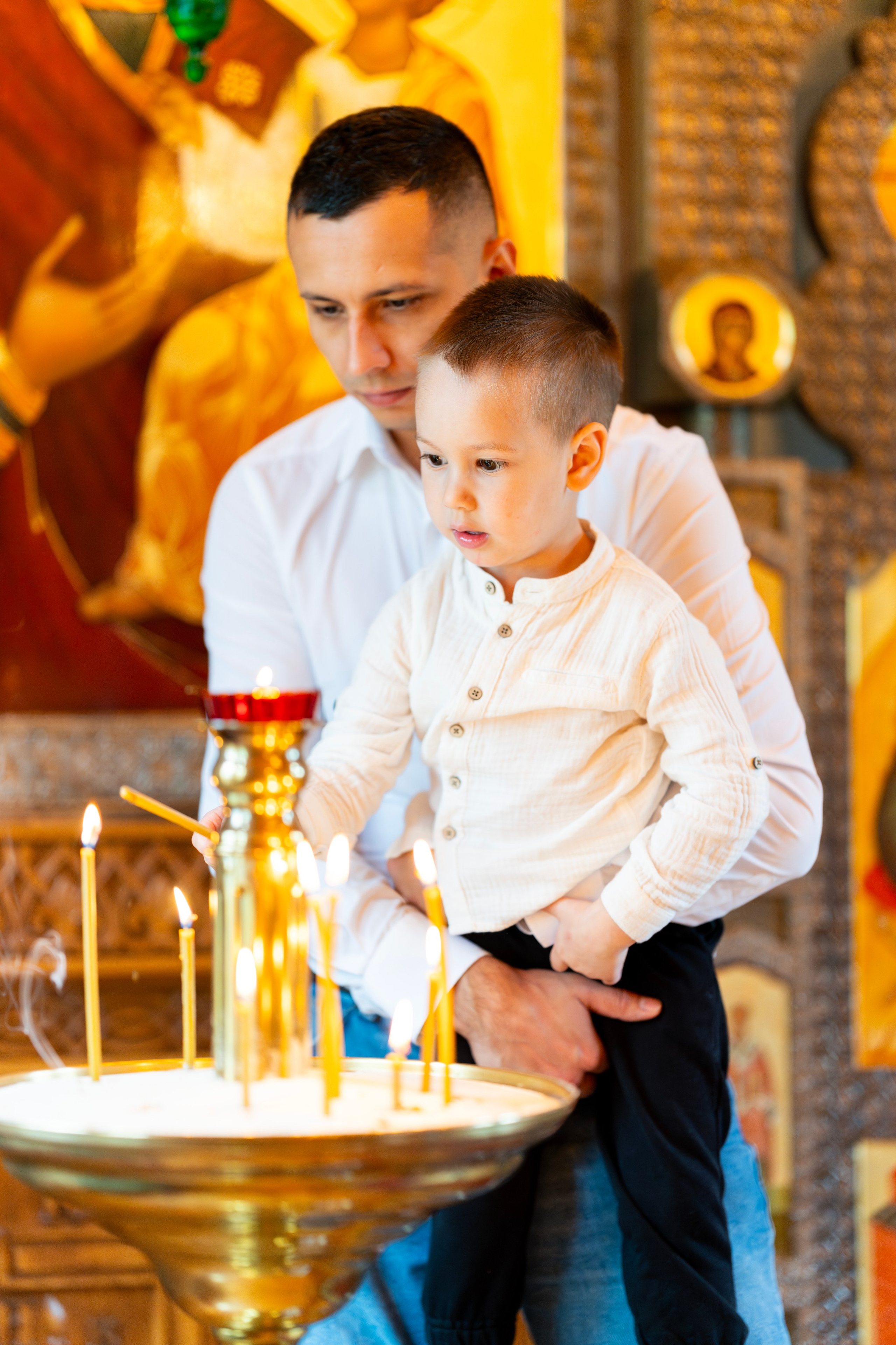 Крещение Ильи. Фотограф Юлия Попова