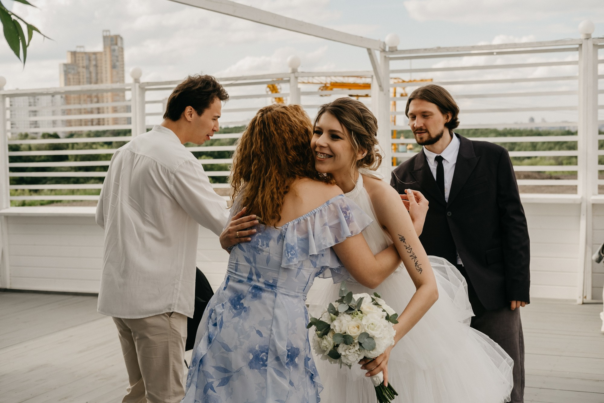 На высоте. Свадебный фотограф Александра Тюлякова