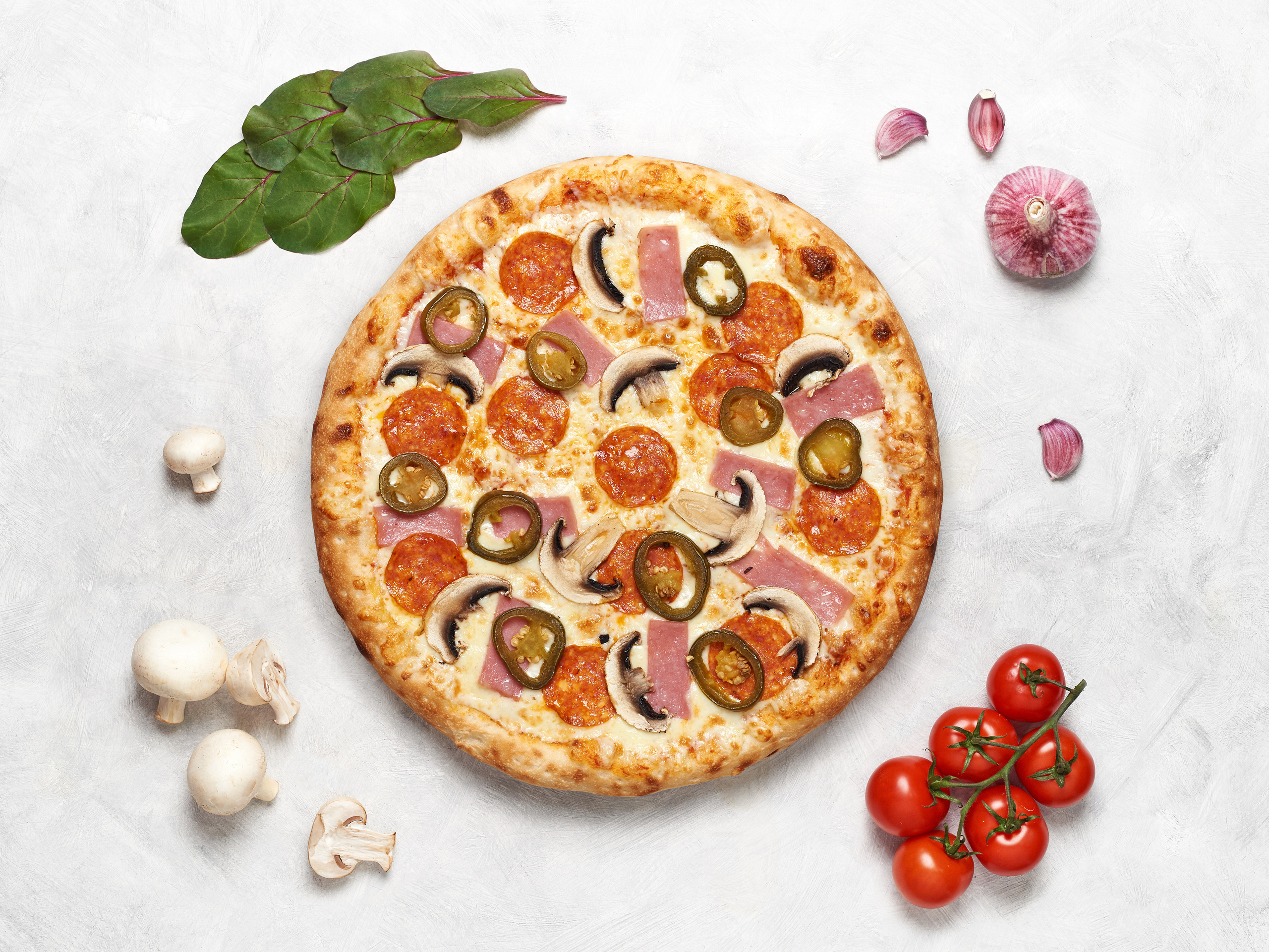 Меню для кафе WOWpizza. Фотограф в Москве