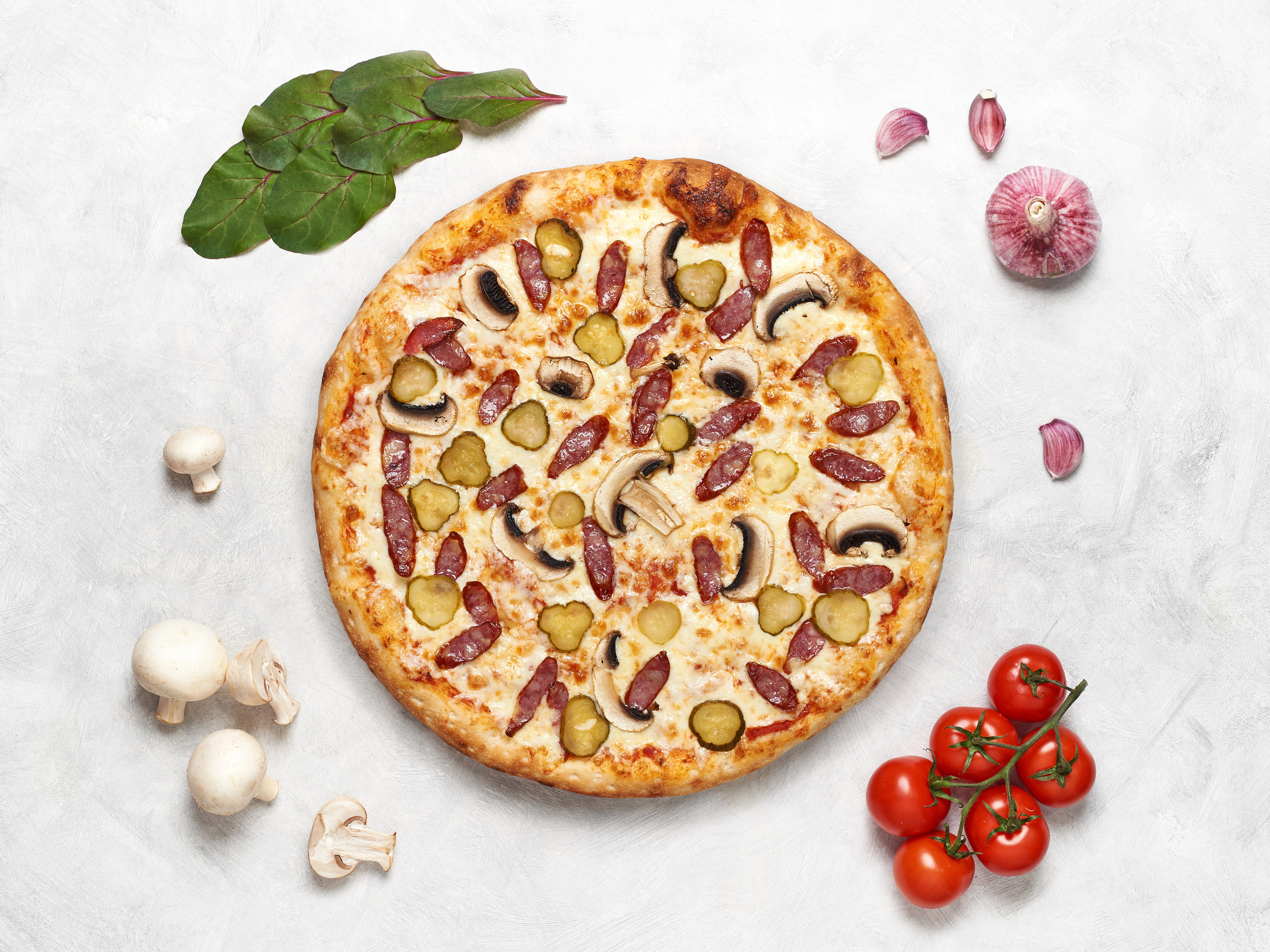 Меню для кафе WOWpizza. Фотограф в Москве