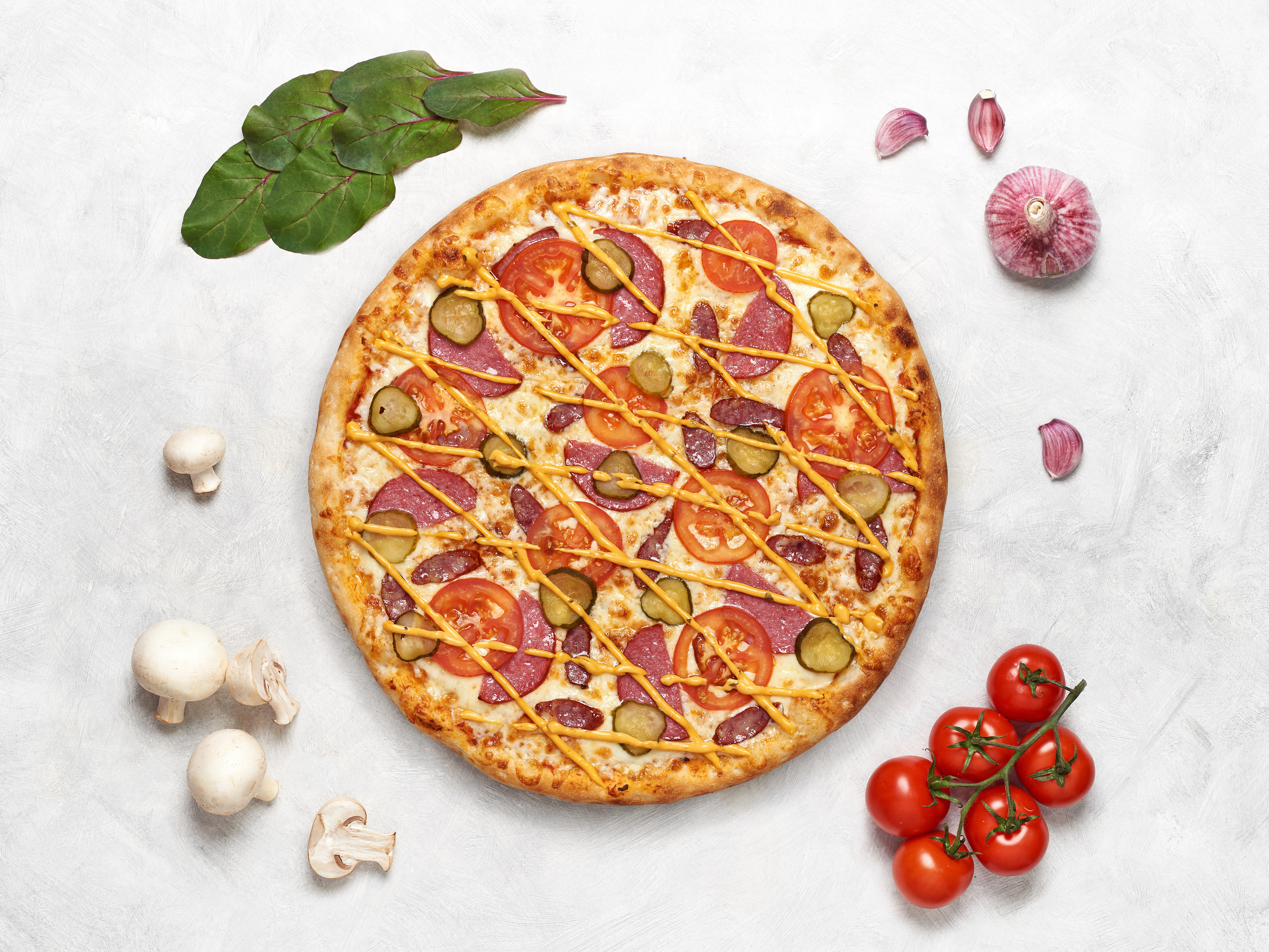 Меню для кафе WOWpizza. Фотограф в Москве