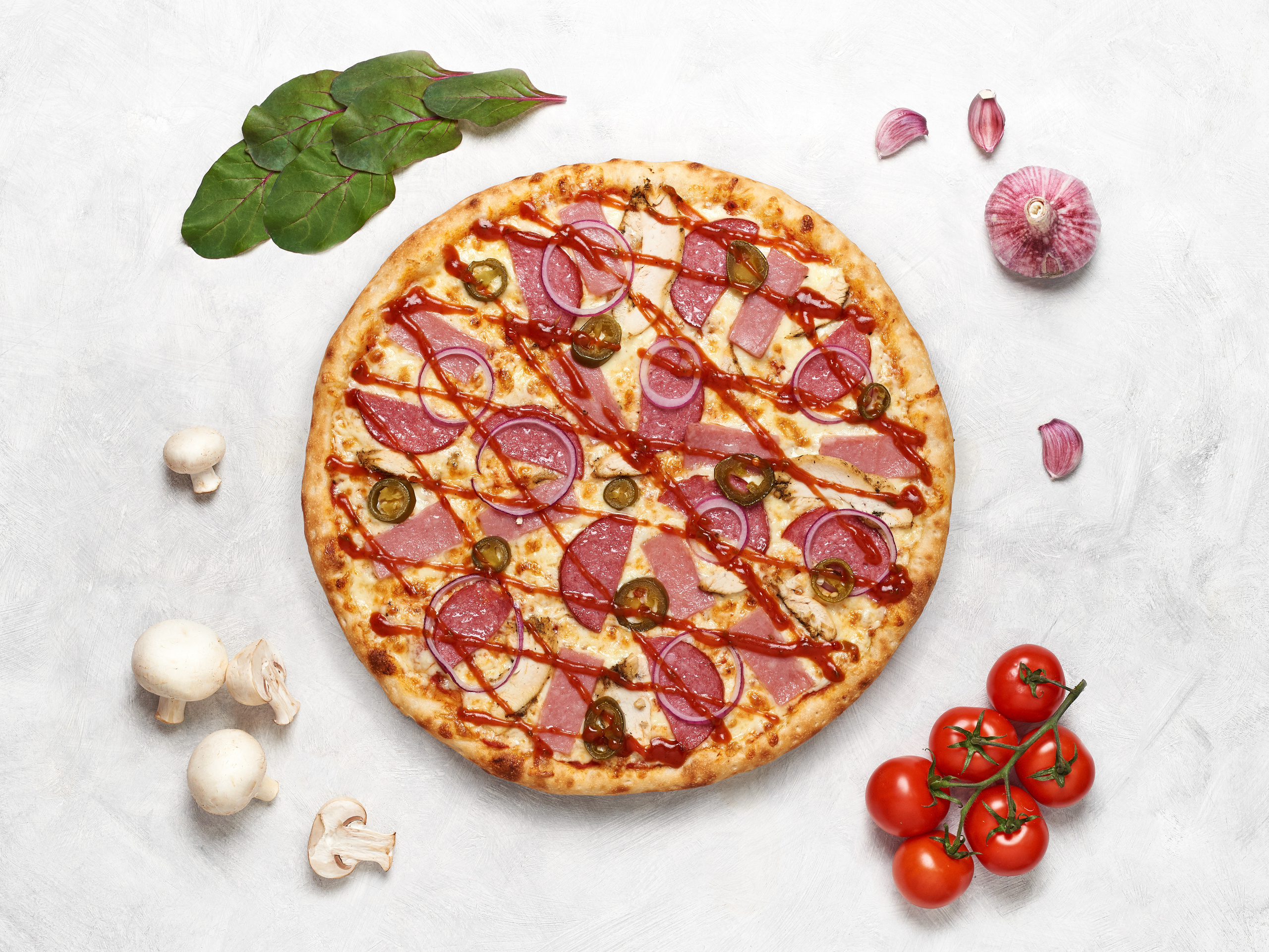 Меню для кафе WOWpizza. Фотограф в Москве