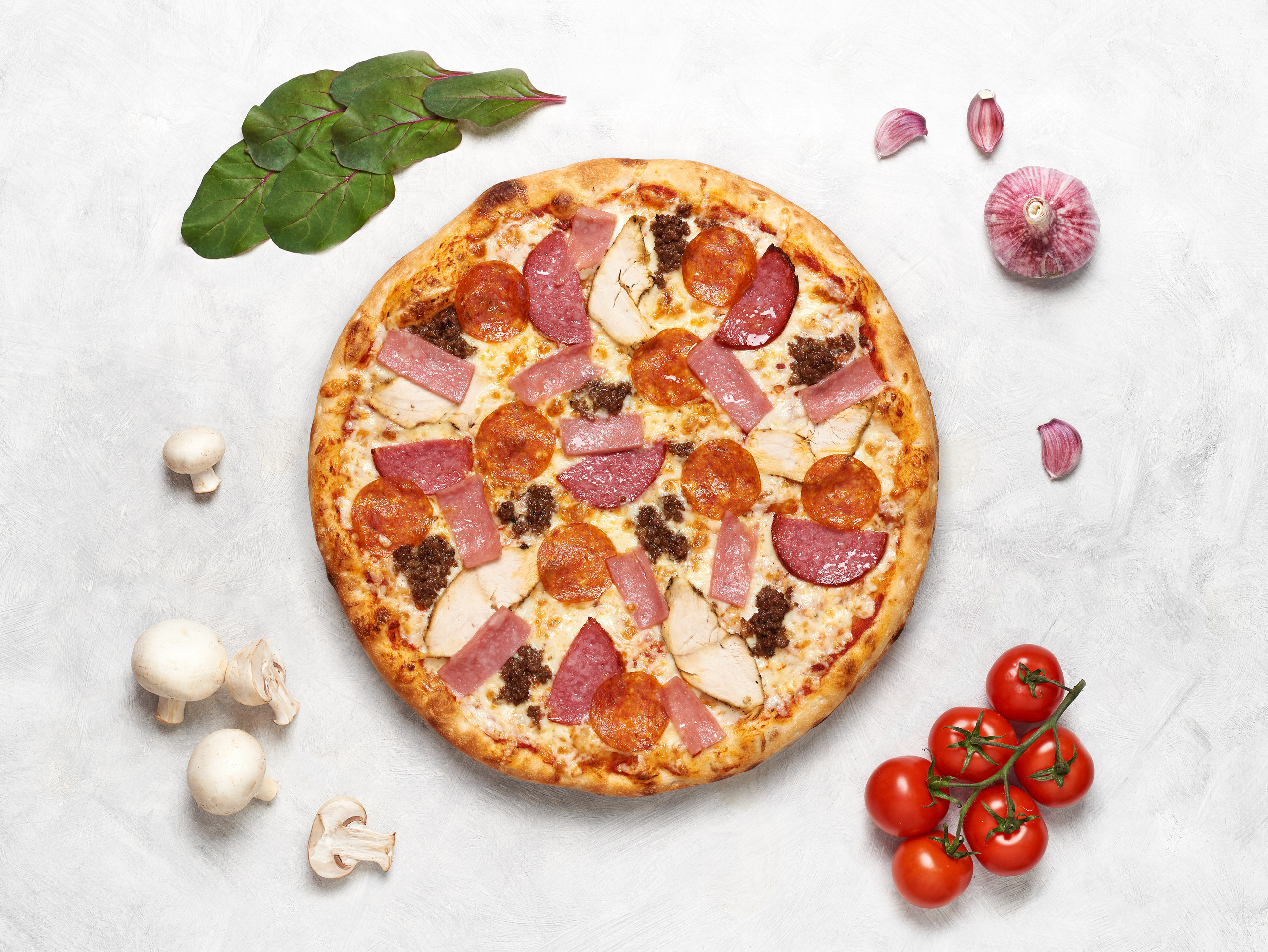 Меню для кафе WOWpizza. Фотограф в Москве