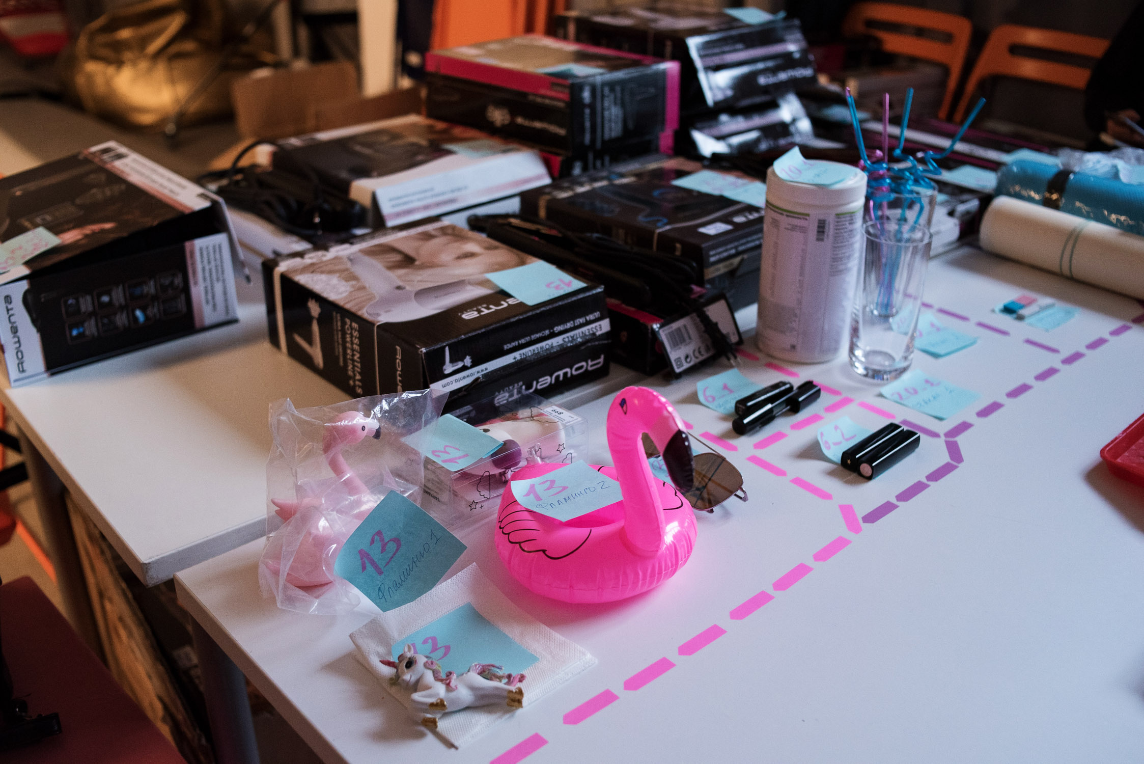 Бэкстейдж съёмки рекламы для Rowenta. Фотограф в Москве