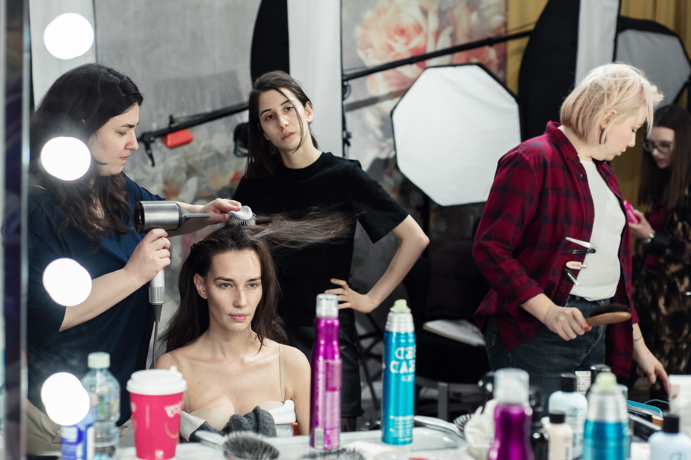 Бэкстейдж съёмки рекламы для Rowenta. Фотограф в Москве