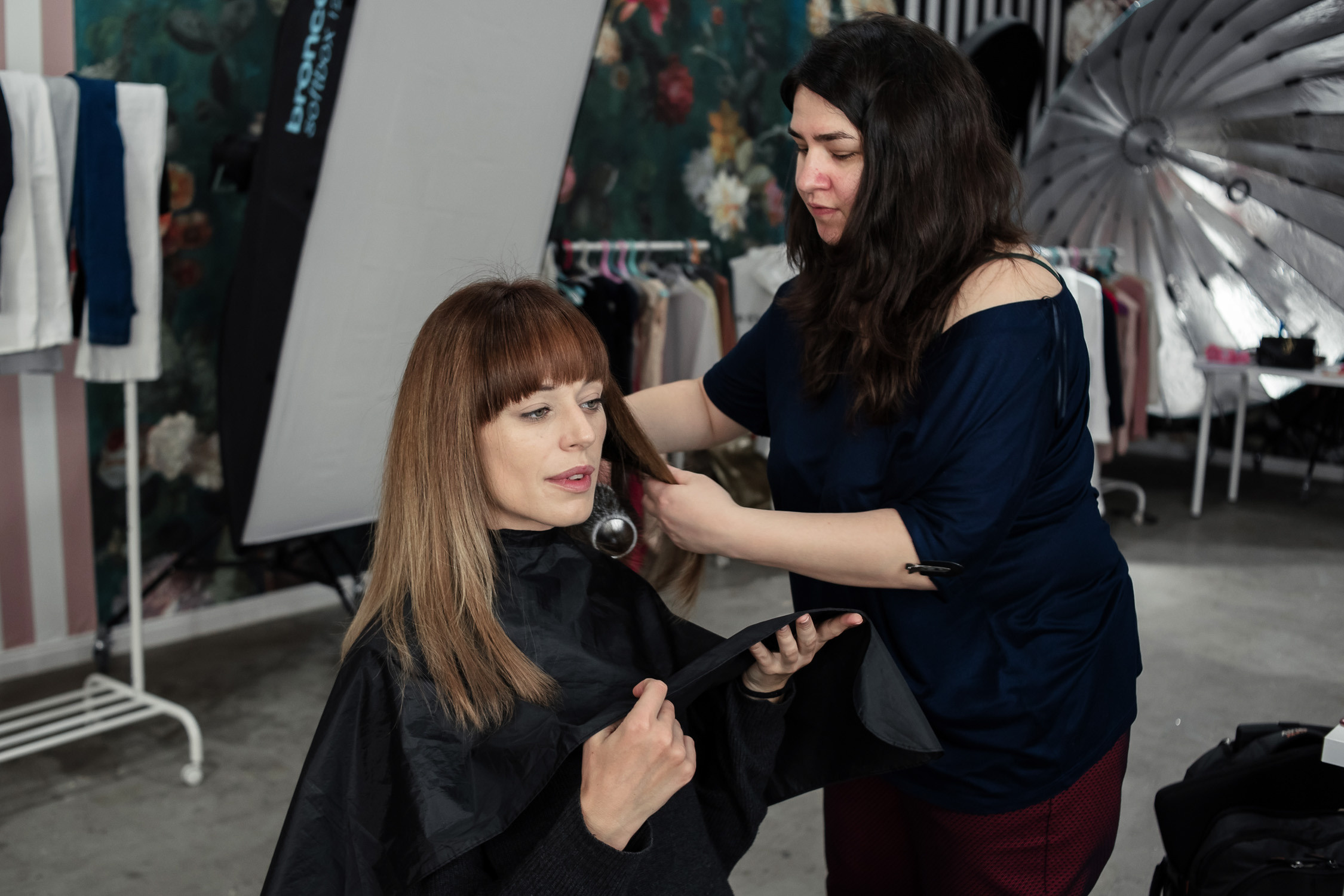 Бэкстейдж съёмки рекламы для Rowenta. Фотограф в Москве