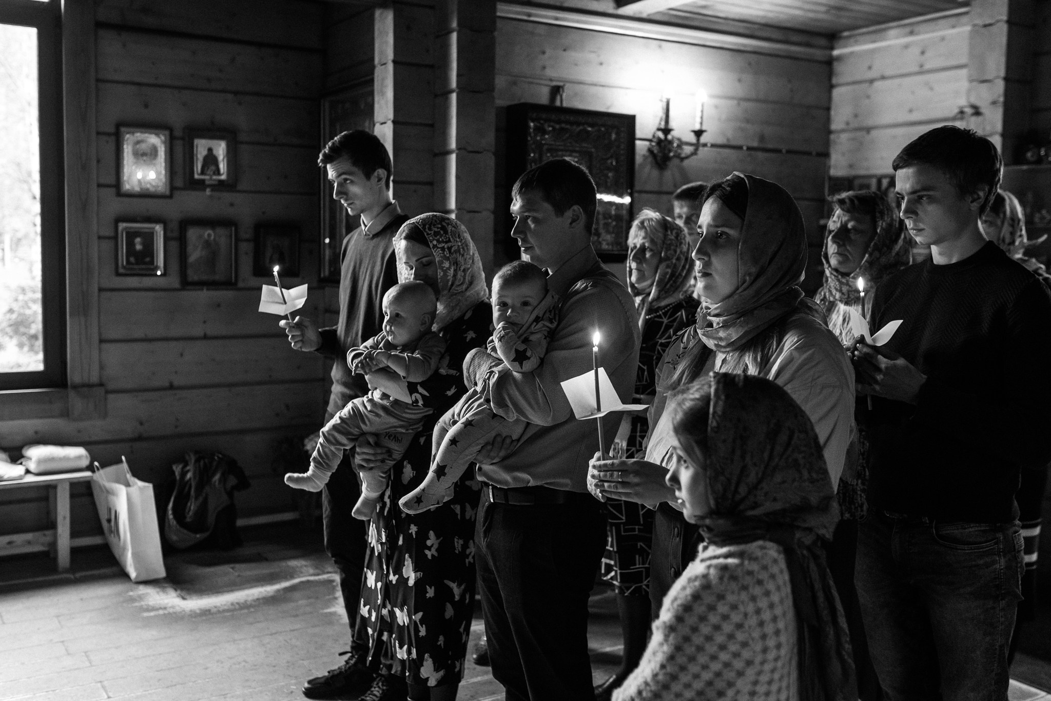 Крещение в церкви. Свадебный и семейный фотограф из Санкт-Петербурга Климов Анатолий