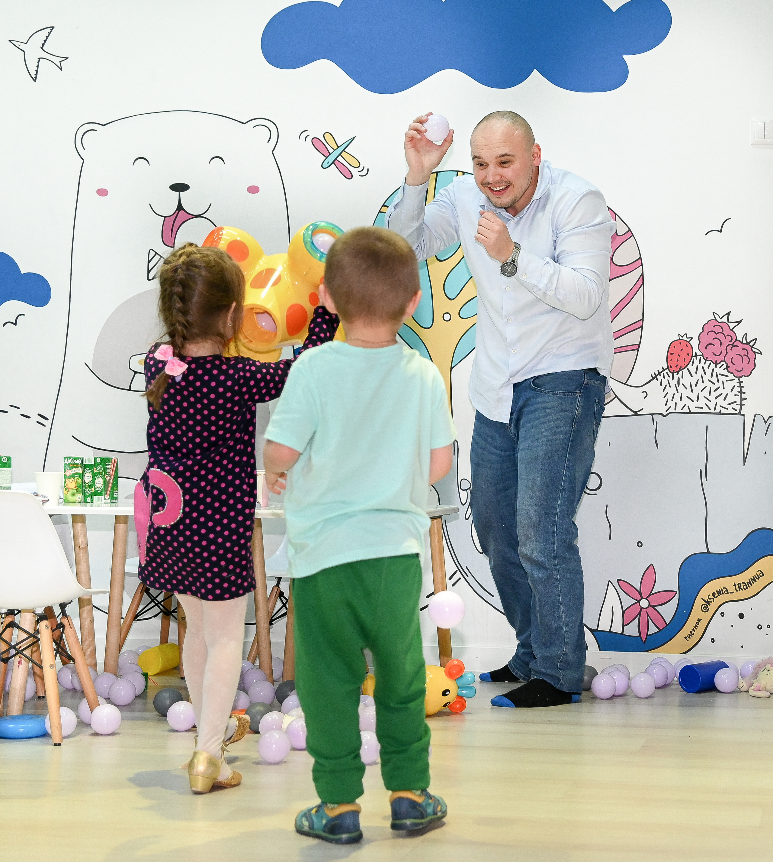 Детский День рождения. Свадебный и семейный фотограф в Москве и Подмосковье Татьяна Емцова