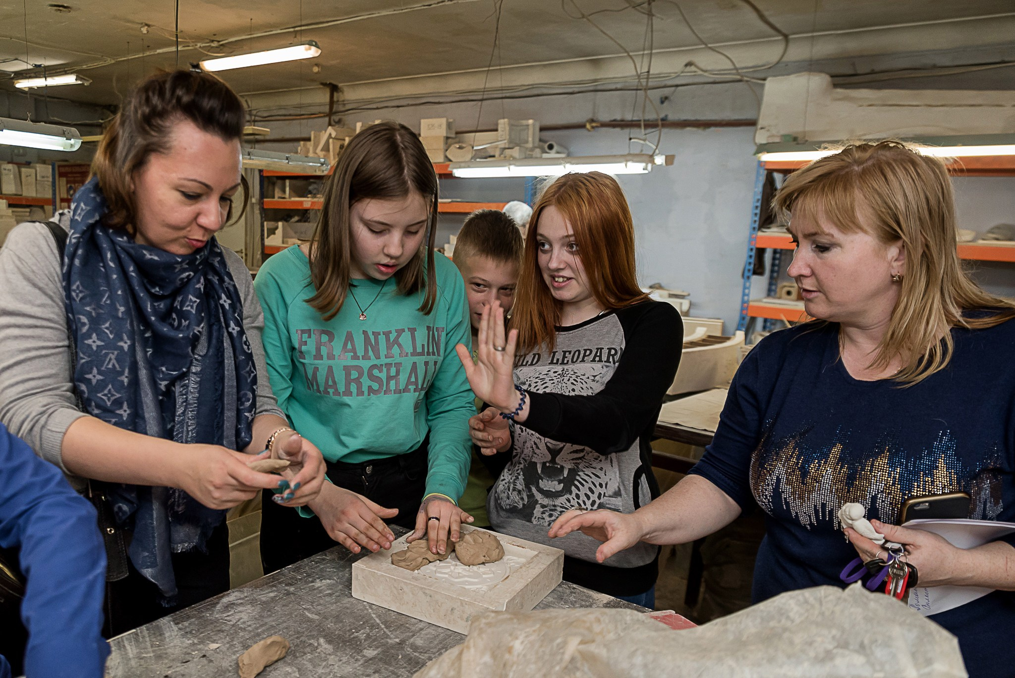 Экскурсия в цех по производству керамики. Свадебный и семейный фотограф из Санкт-Петербурга Климов Анатолий